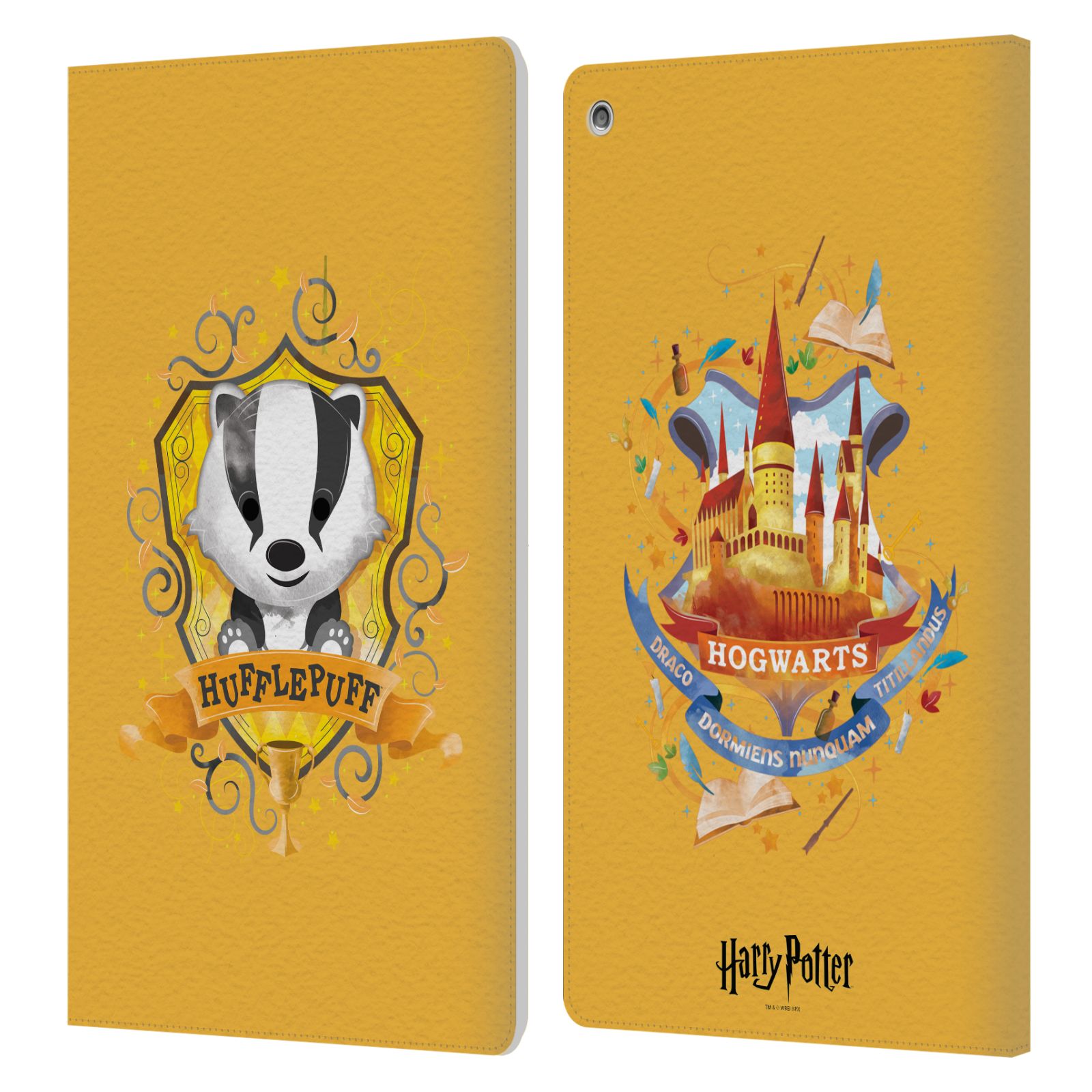 OFFICIAL HARRY POTTER DEATHLY HALLOWS II LEATHER BOOK CASE FOR AMAZON FIRE - Picture 10 of 13