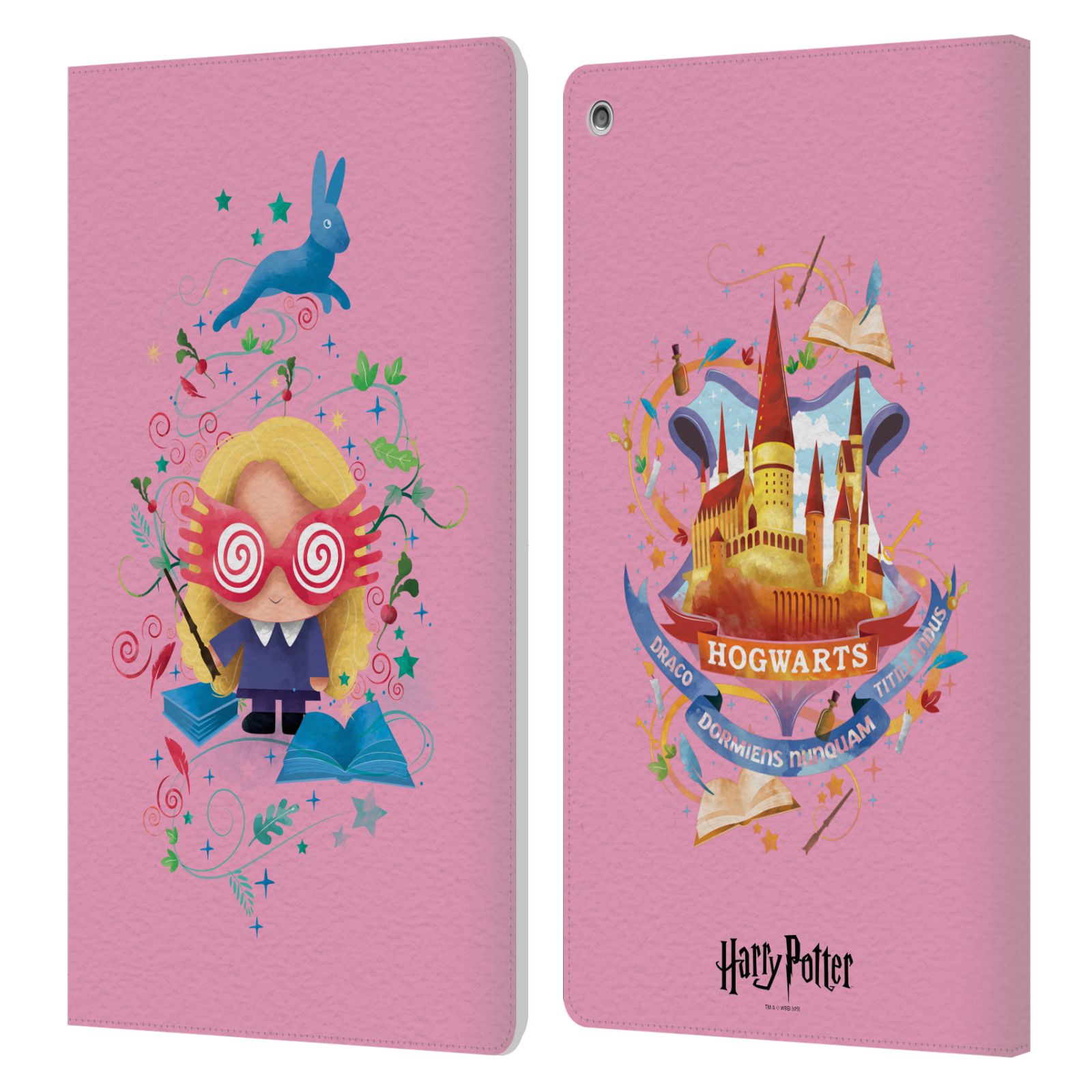 OFFICIAL HARRY POTTER DEATHLY HALLOWS II LEATHER BOOK CASE FOR AMAZON FIRE - Picture 11 of 13
