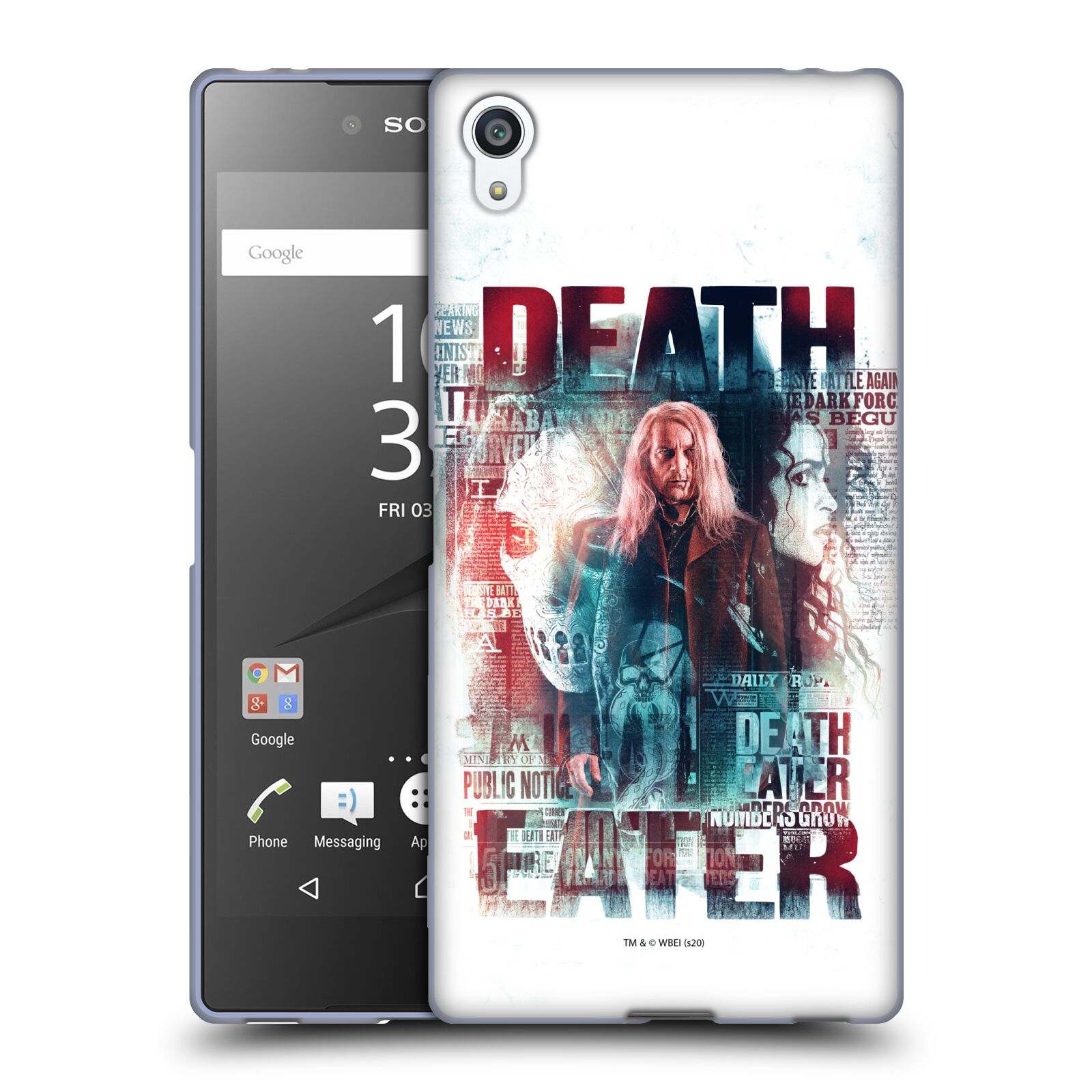 OFFICIAL HARRY POTTER DEATHLY HALLOWS XXV SOFT GEL CASE FOR SONY PHONES 2 - Picture 9 of 13