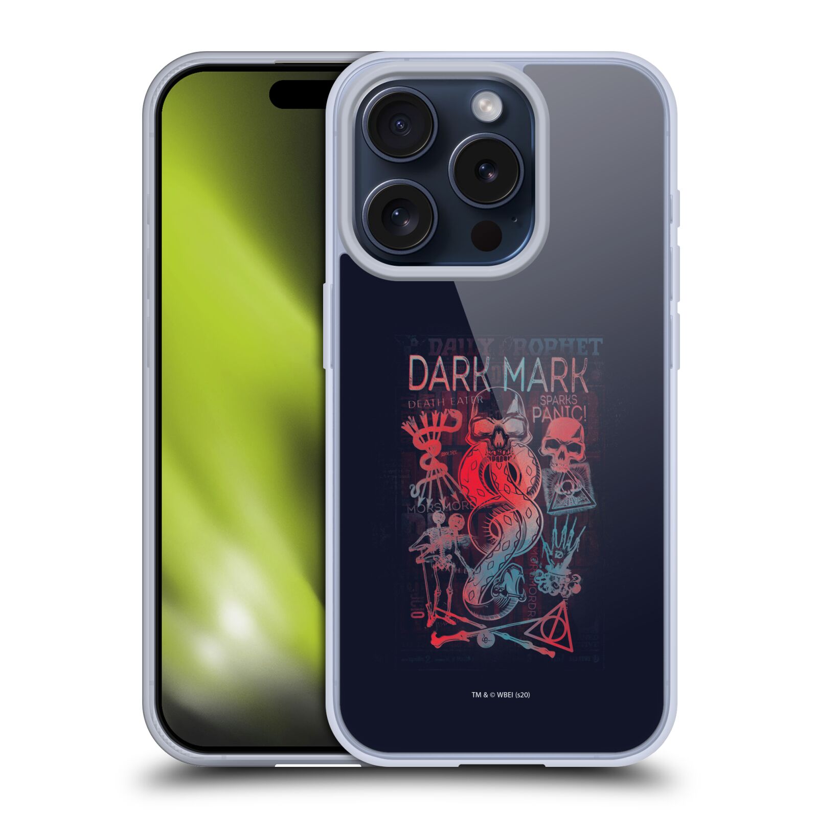 OFFICIAL HARRY POTTER DEATHLY HALLOWS XXV SOFT GEL CASE FOR APPLE iPHONE PHONES - Picture 9 of 14