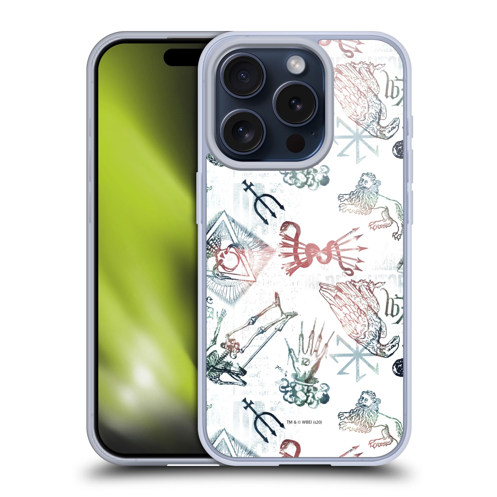 OFFICIAL HARRY POTTER DEATHLY HALLOWS XXV SOFT GEL CASE FOR APPLE iPHONE PHONES - Picture 11 of 14