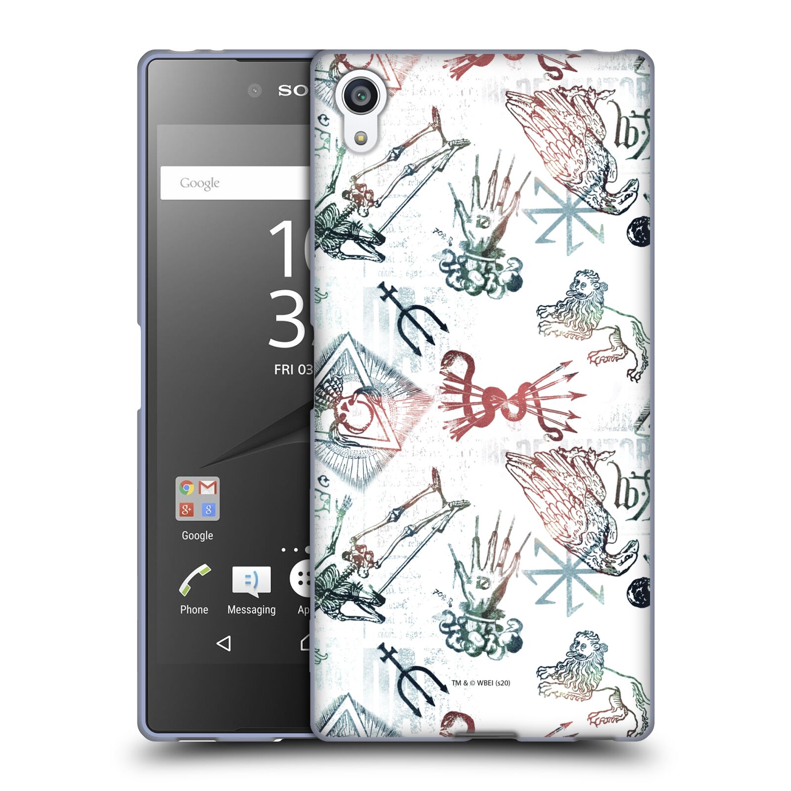 OFFICIAL HARRY POTTER DEATHLY HALLOWS XXV SOFT GEL CASE FOR SONY PHONES 2 - Picture 10 of 13