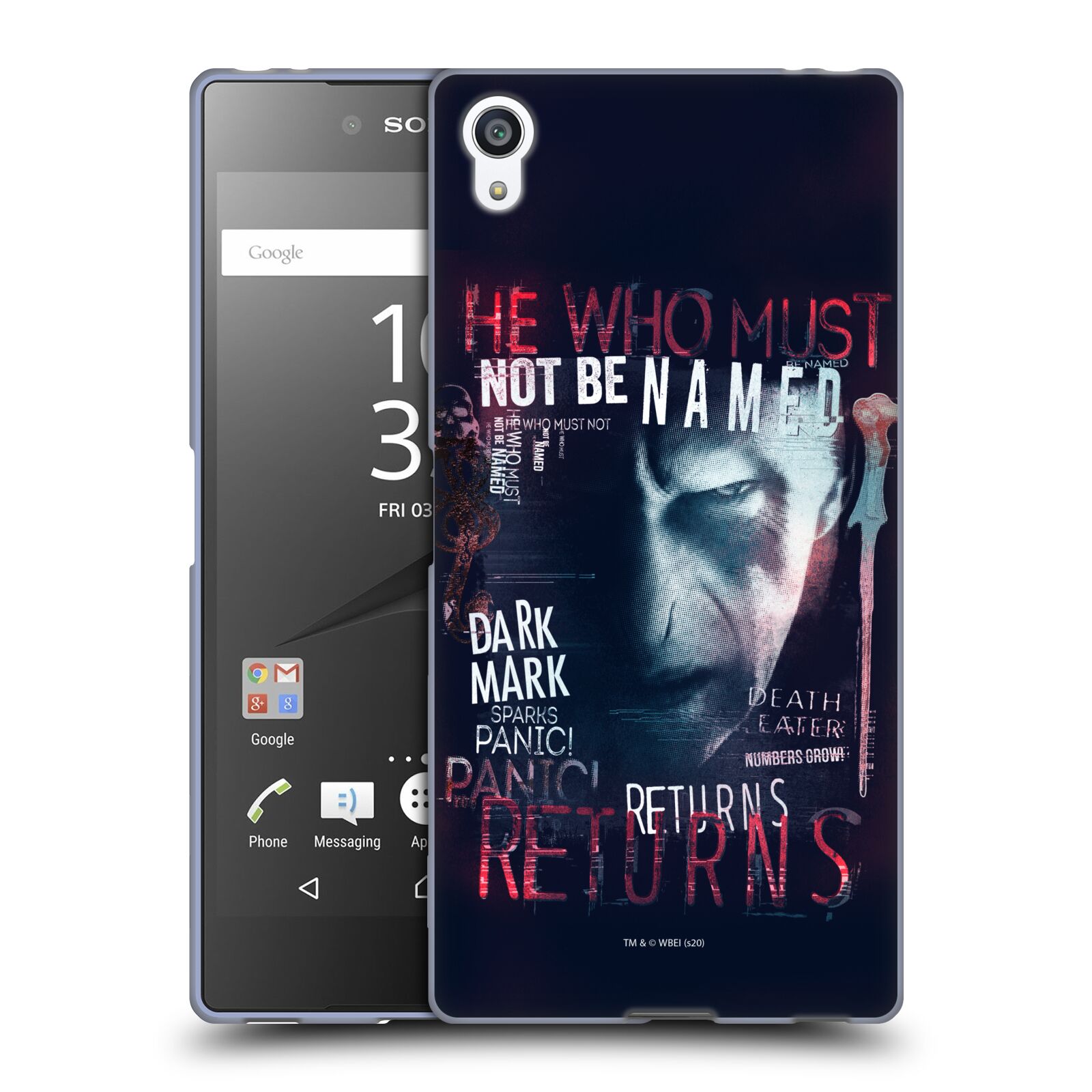OFFICIAL HARRY POTTER DEATHLY HALLOWS XXV SOFT GEL CASE FOR SONY PHONES 2 - Picture 12 of 13