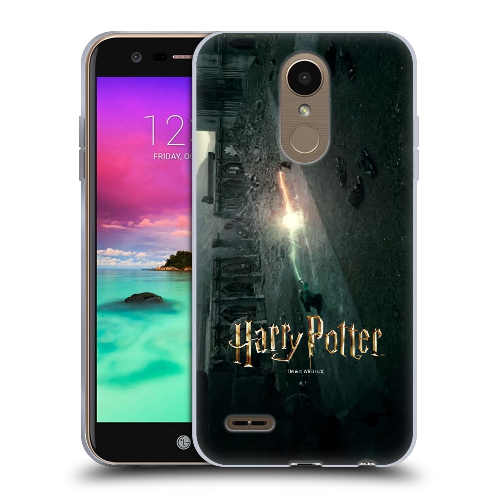 OFFICIAL HARRY POTTER DEATHLY HALLOWS XXX SOFT GEL CASE FOR LG PHONES 2 - Imagen 8 de 10