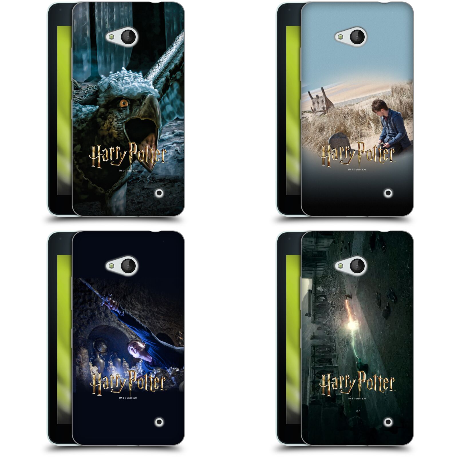 Official Harry Potter Deathly Hallows Xxx Soft Gel Case