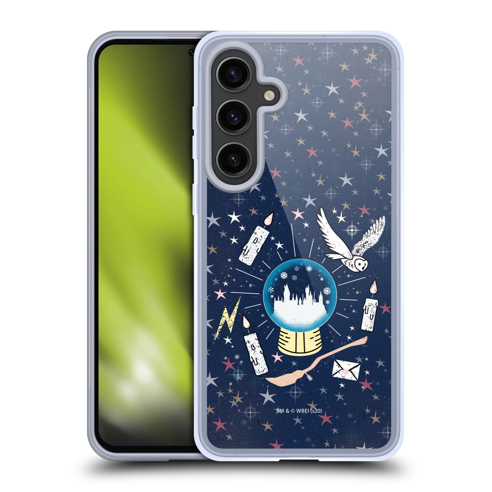 HOUSSE GEL HARRY POTTER DEATHLY HALLOWS XXXII COMPATIBLE 2024 AVEC SAMSUNG & MAGSAFE