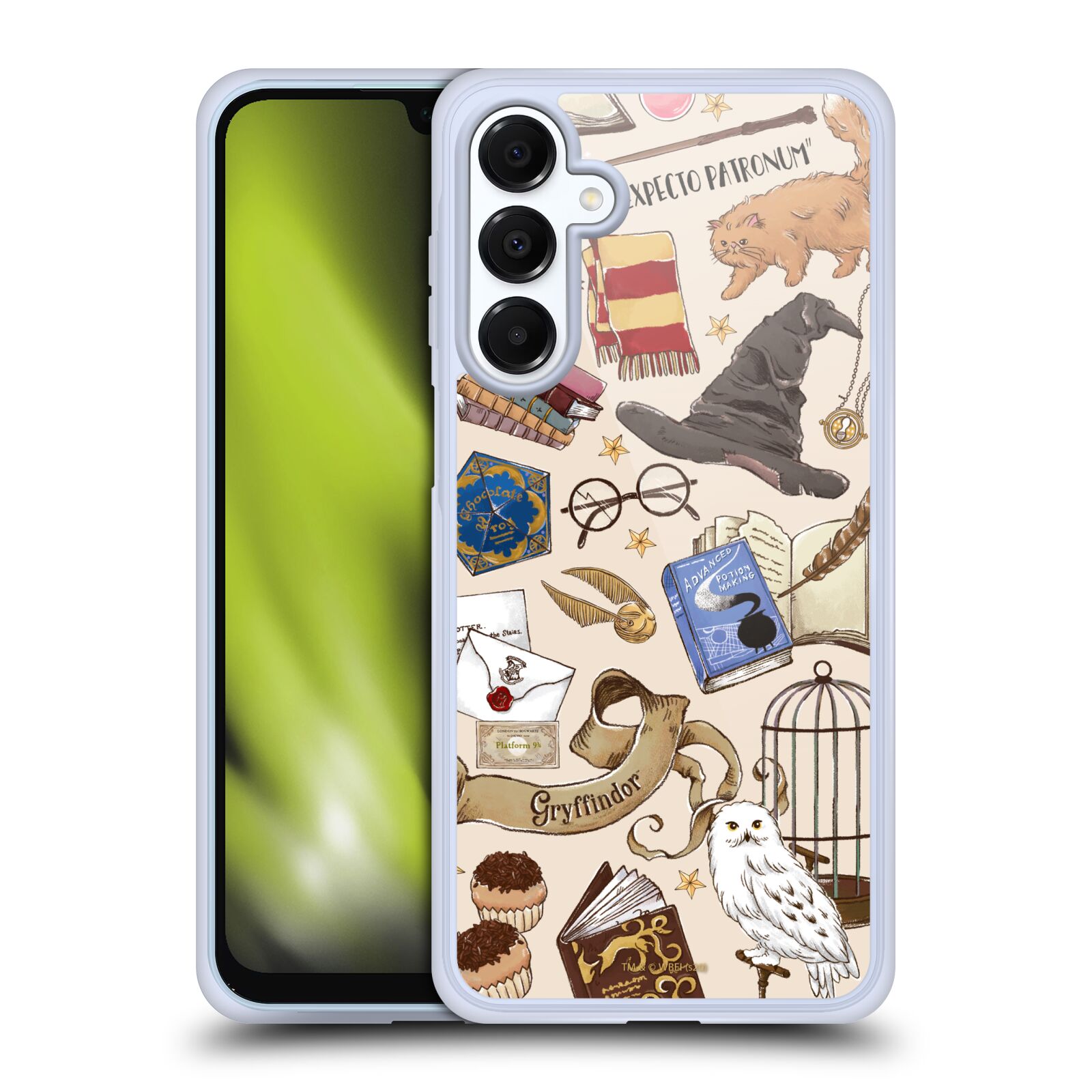 Hogwarts Pattern Hybrid MagSafe Case for Galaxy A16 5G