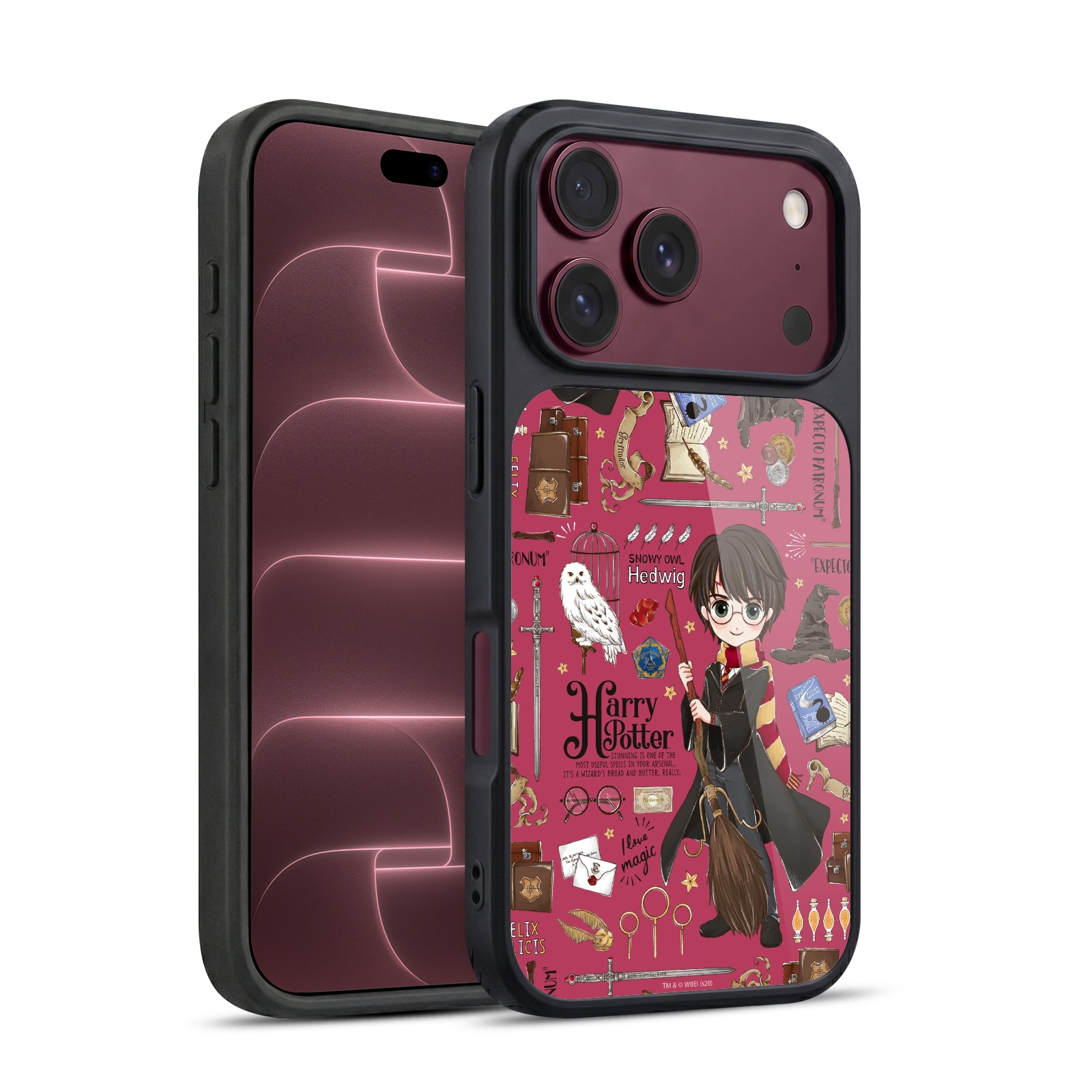 Harry Pattern Hard MagSafe Case for iPhone 18 Pro