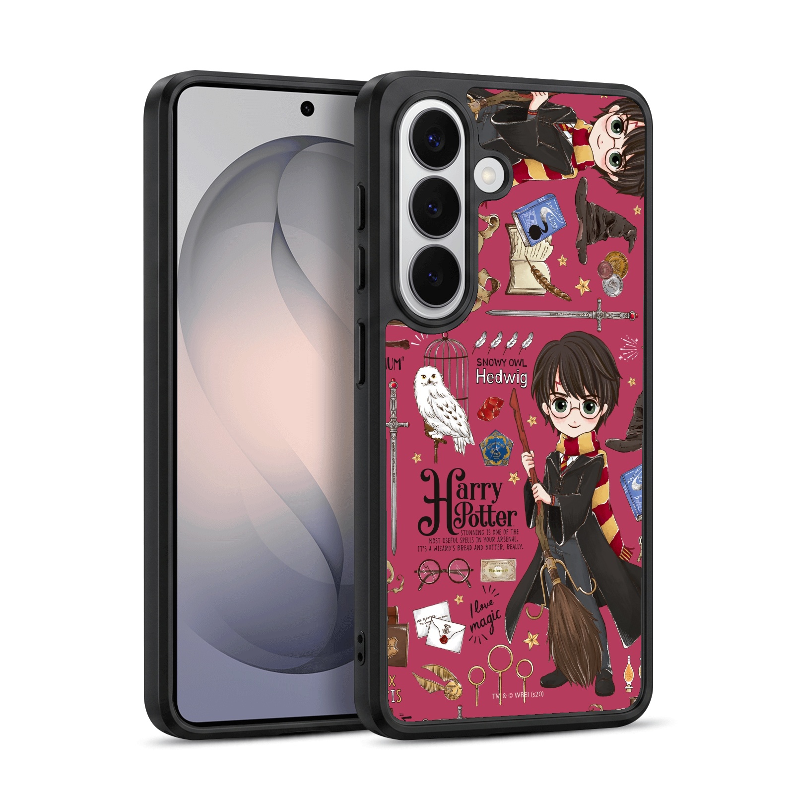 Harry Pattern Hard MagSafe Case for Galaxy S26