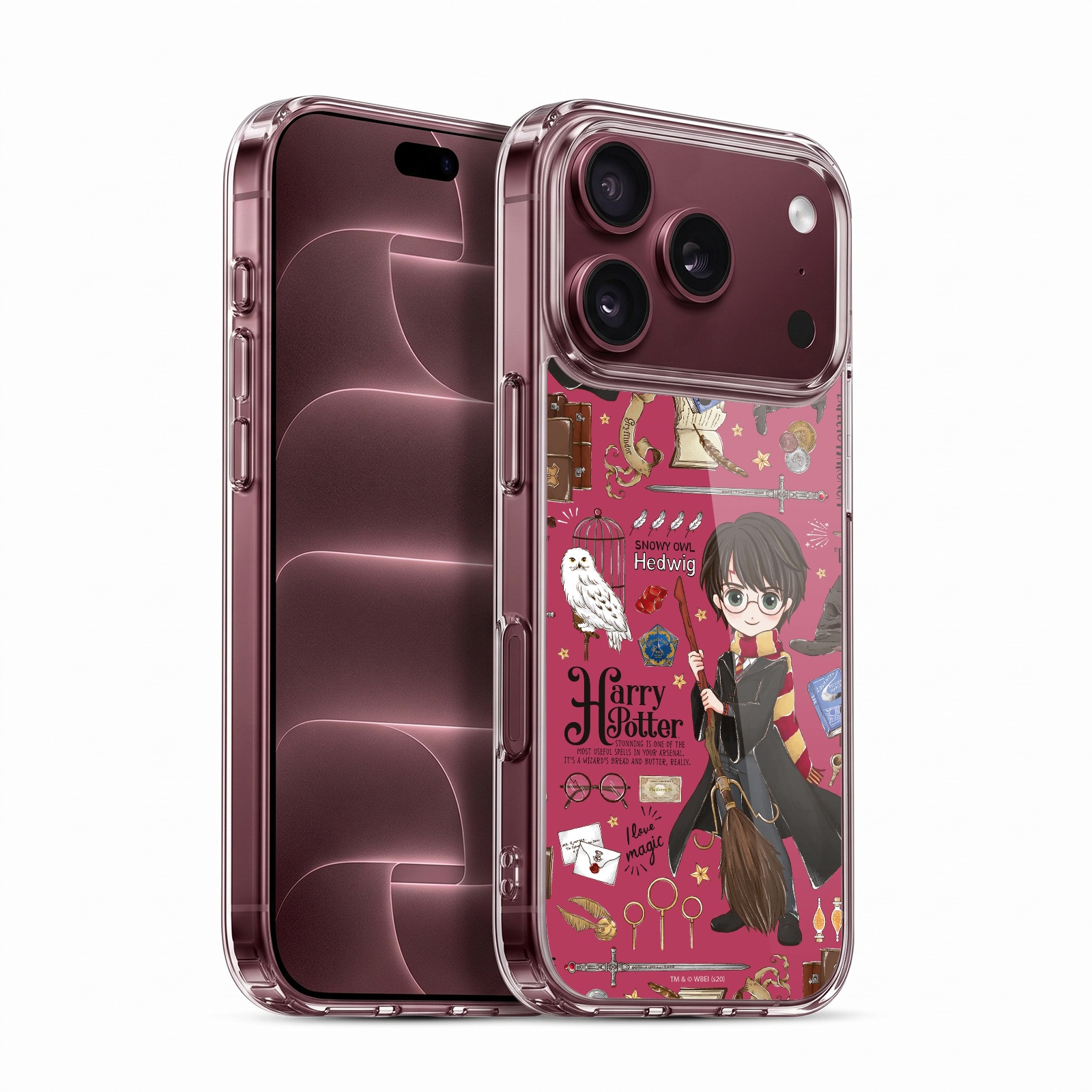 Harry Pattern Hybrid MagSafe Case for iPhone 18 Pro