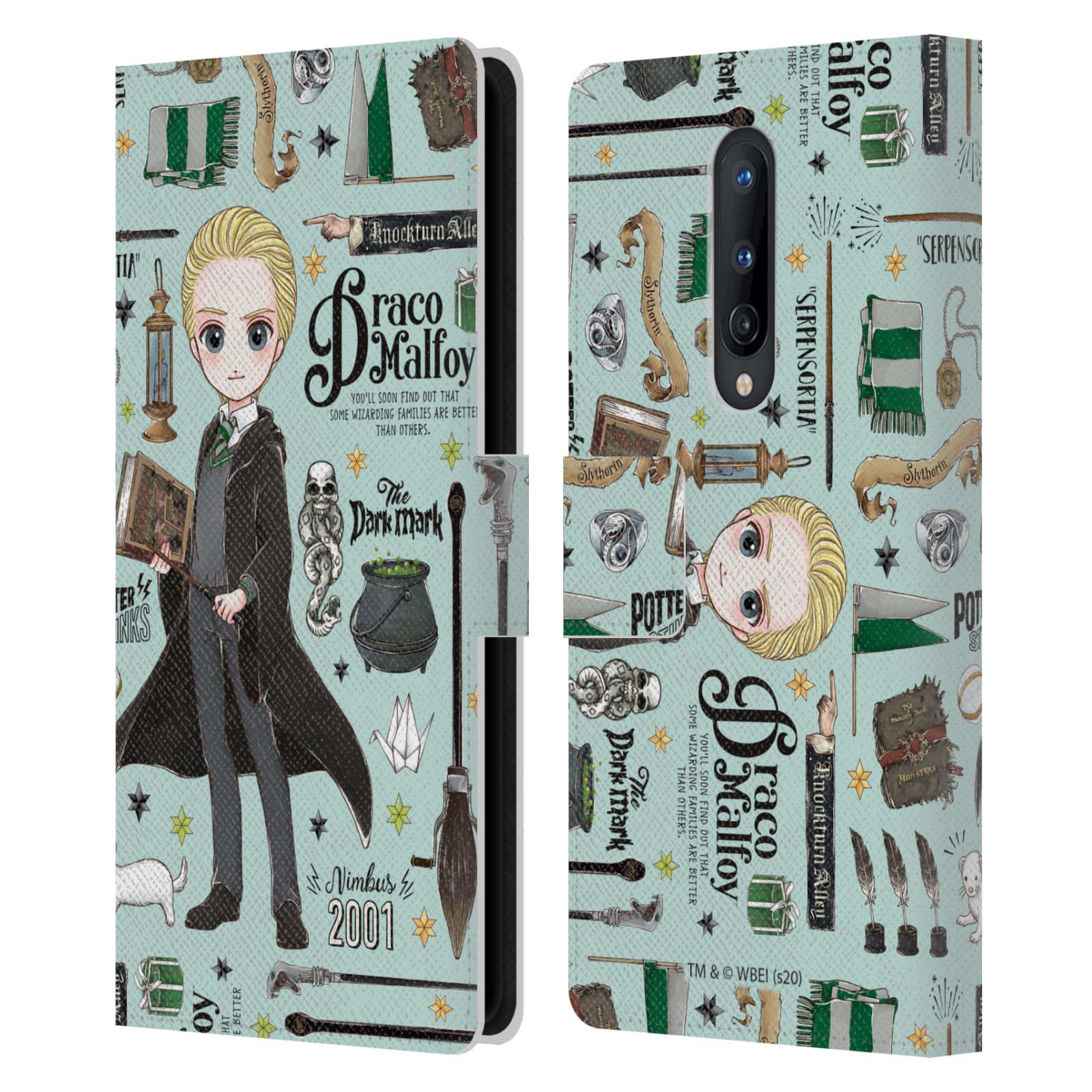 HARRY POTTER DEATHLY HALLOWS XXXVII LEATHER BOOK WALLET CASE FOR ONEPLUS PHONES - 第 8/16 張圖片