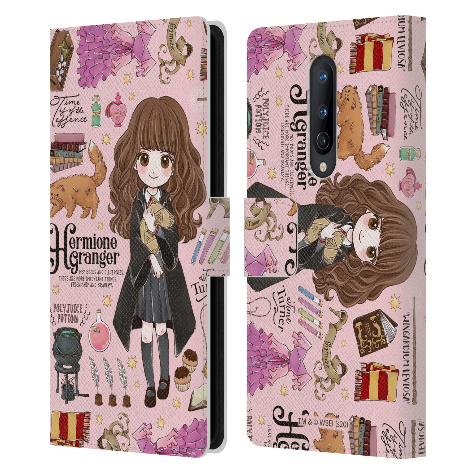 HARRY POTTER DEATHLY HALLOWS XXXVII LEATHER BOOK WALLET CASE FOR ONEPLUS PHONES - 第 12/16 張圖片
