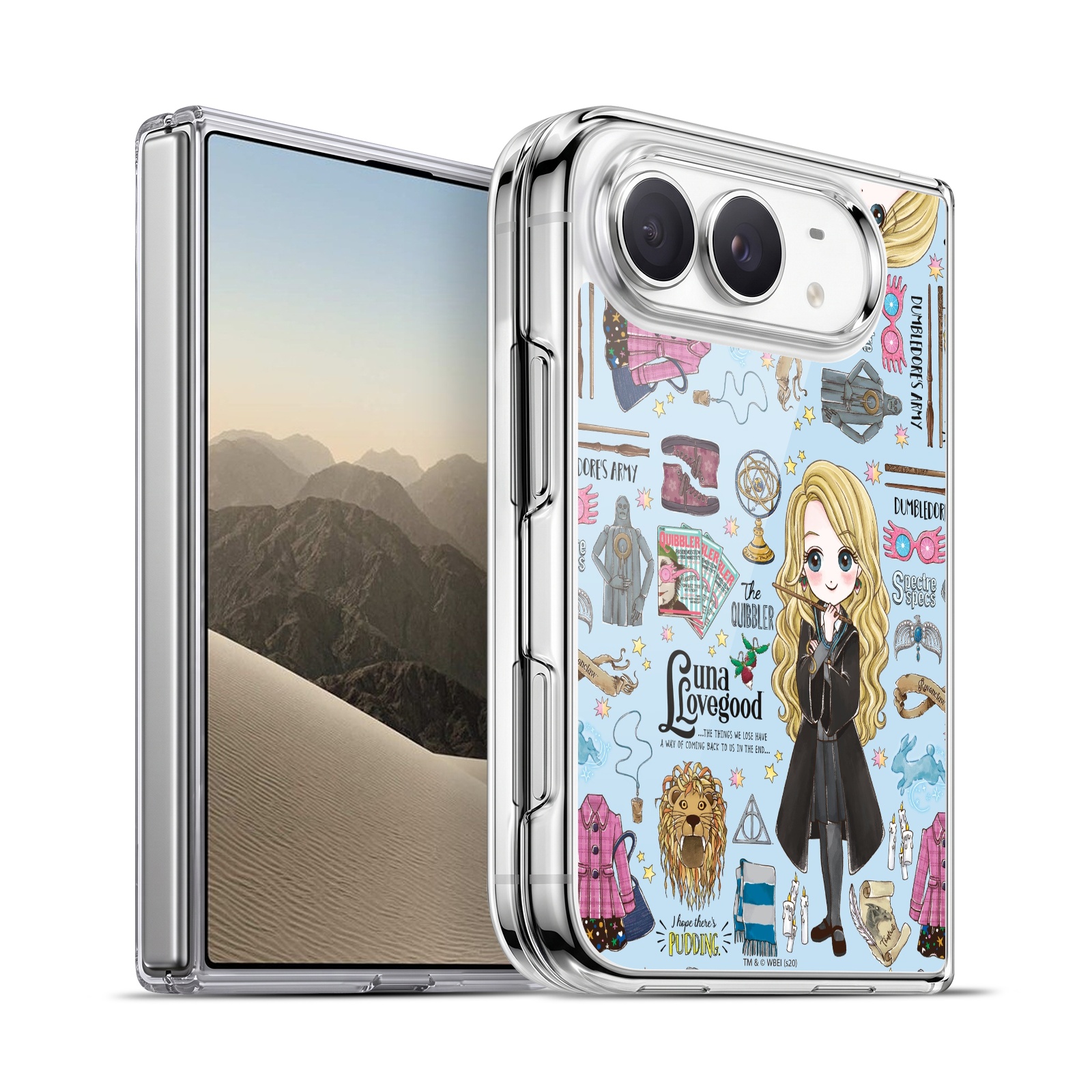 Luna Pattern Hybrid MagSafe Case for iPhone Duo