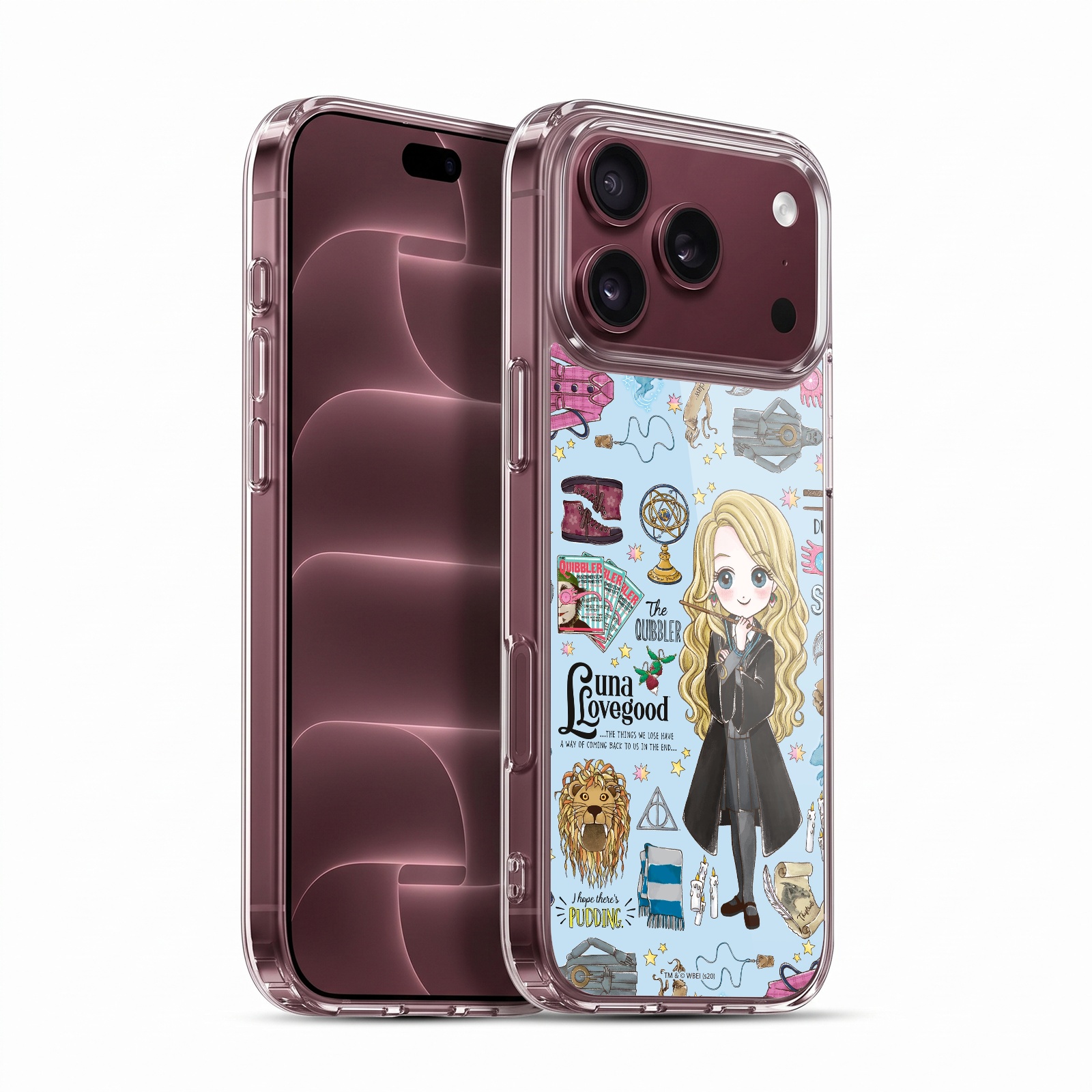 Luna Pattern Hybrid MagSafe Case for iPhone 18 Pro Max