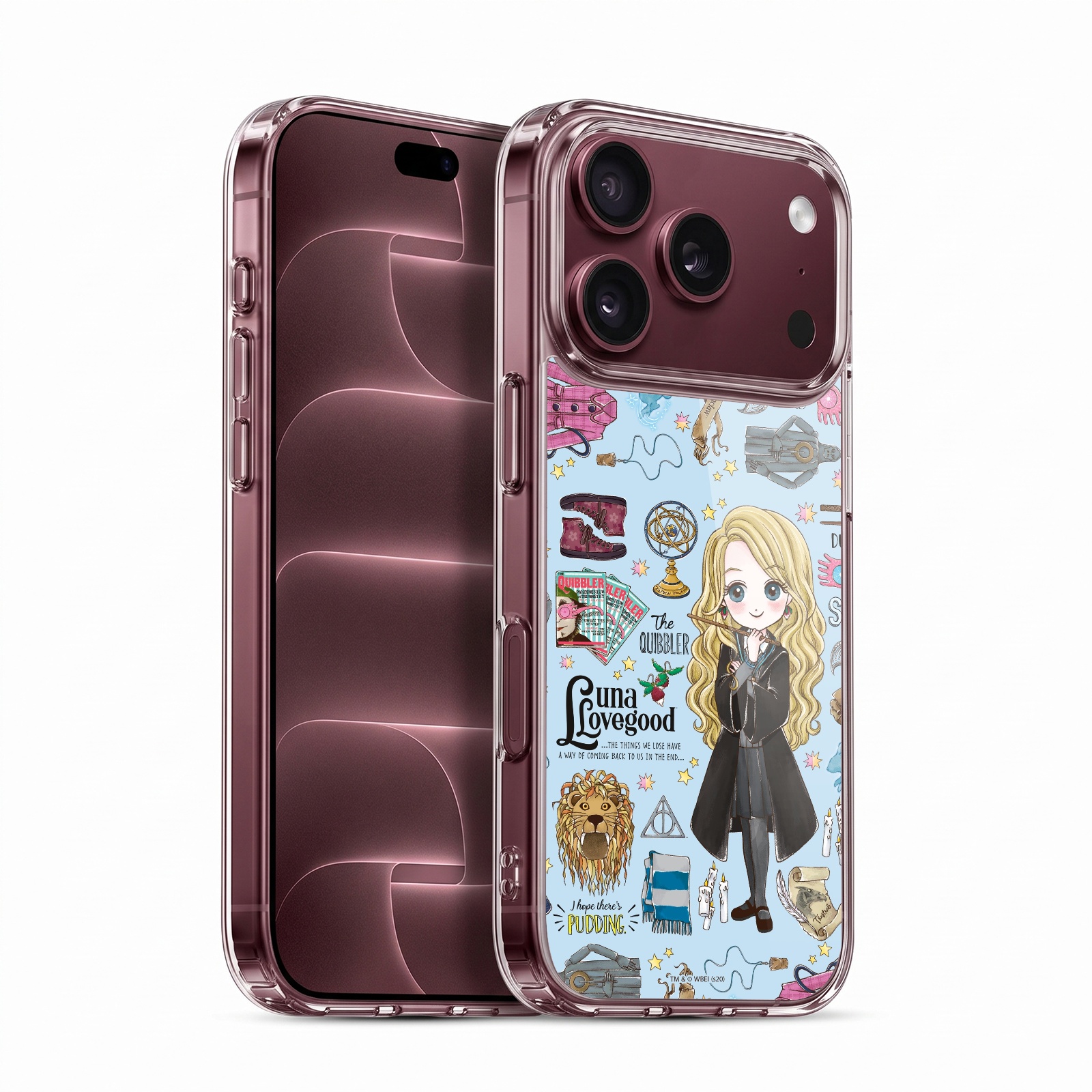 Luna Pattern Hybrid MagSafe Case for iPhone 18 Pro