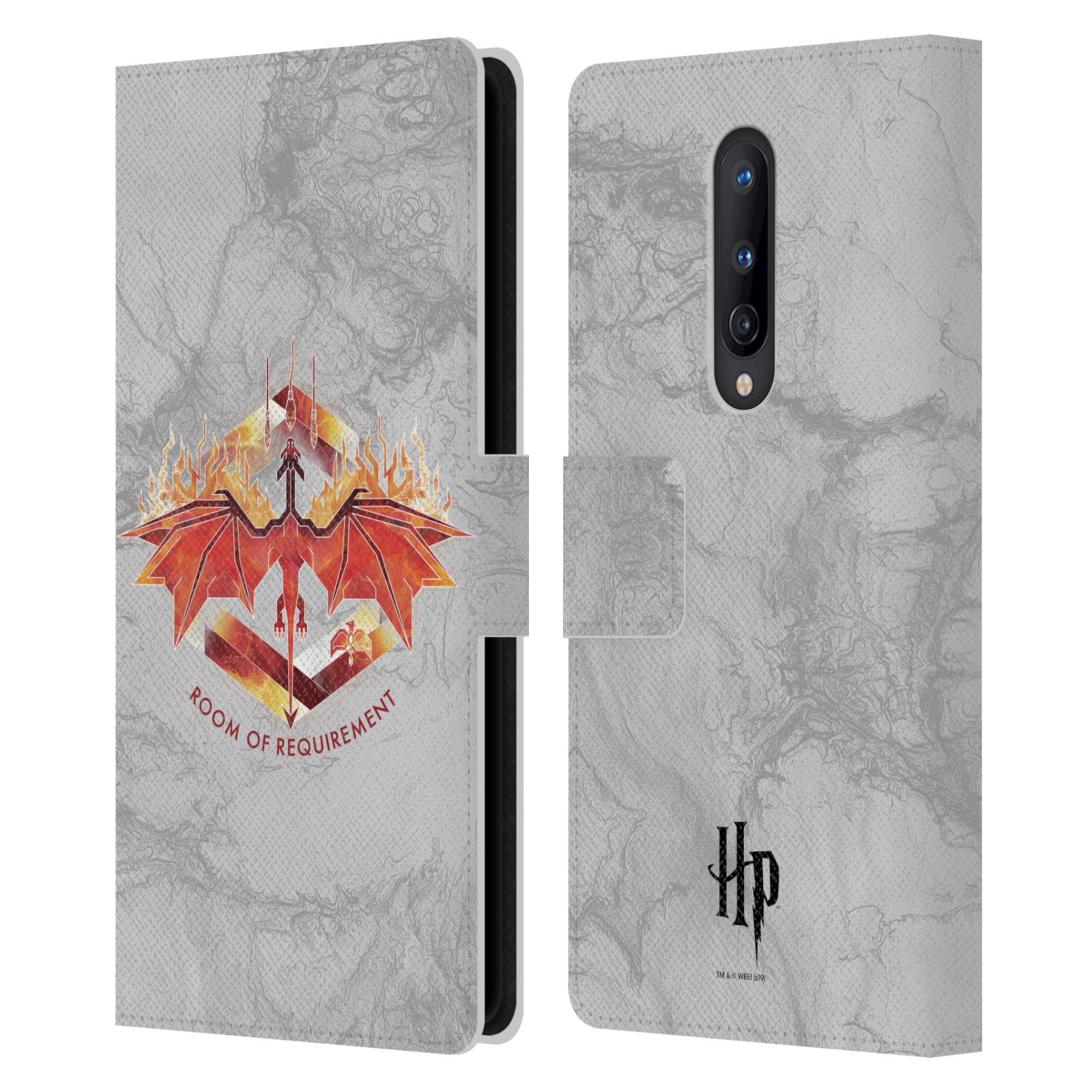 OFFICIAL HARRY POTTER DEATHLY HALLOWS IV LEATHER BOOK CASE FOR ONEPLUS PHONES - Picture 11 of 12