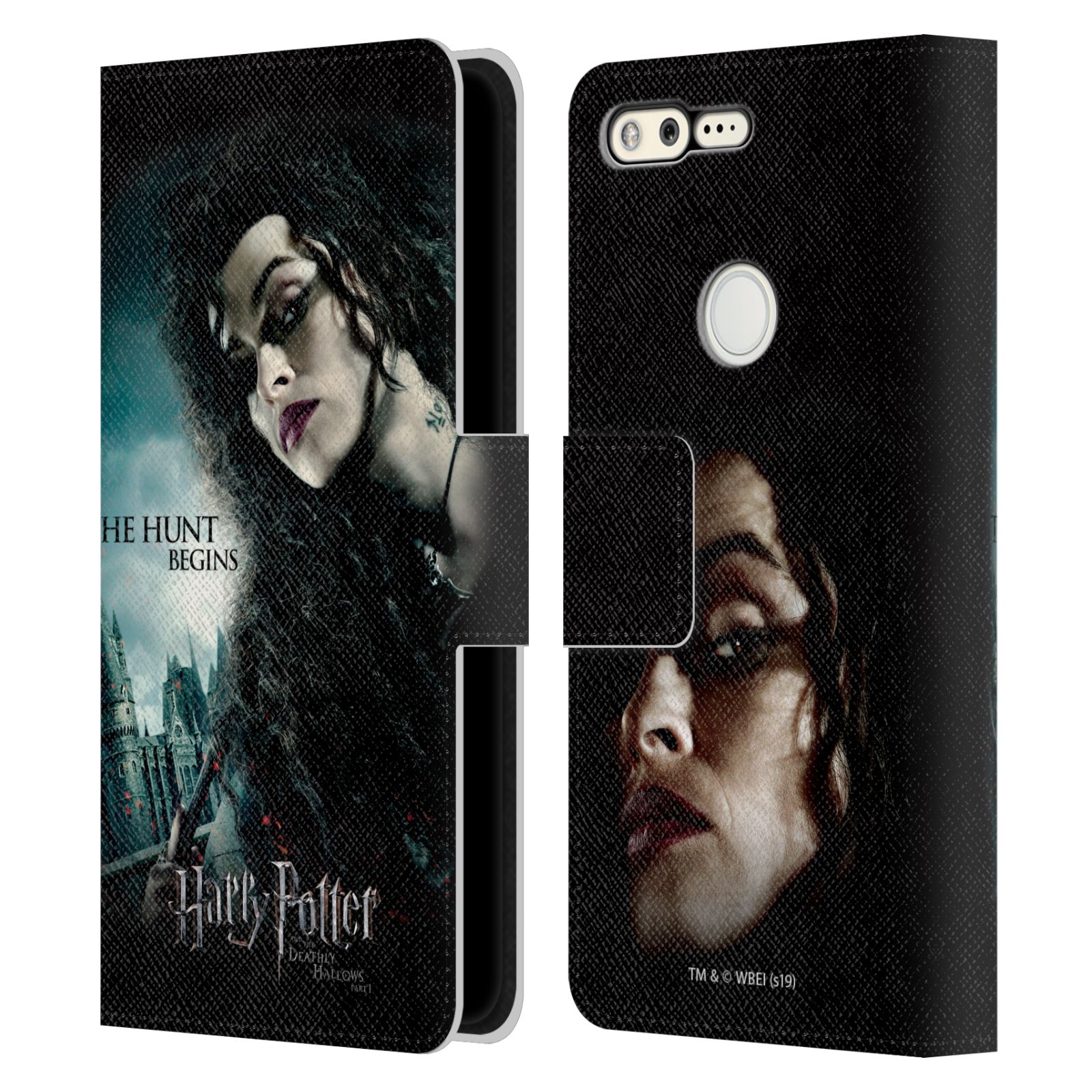 OFFICIAL HARRY POTTER DEATHLY HALLOWS VII LEATHER BOOK CASE FOR GOOGLE PHONES - Picture 7 of 13