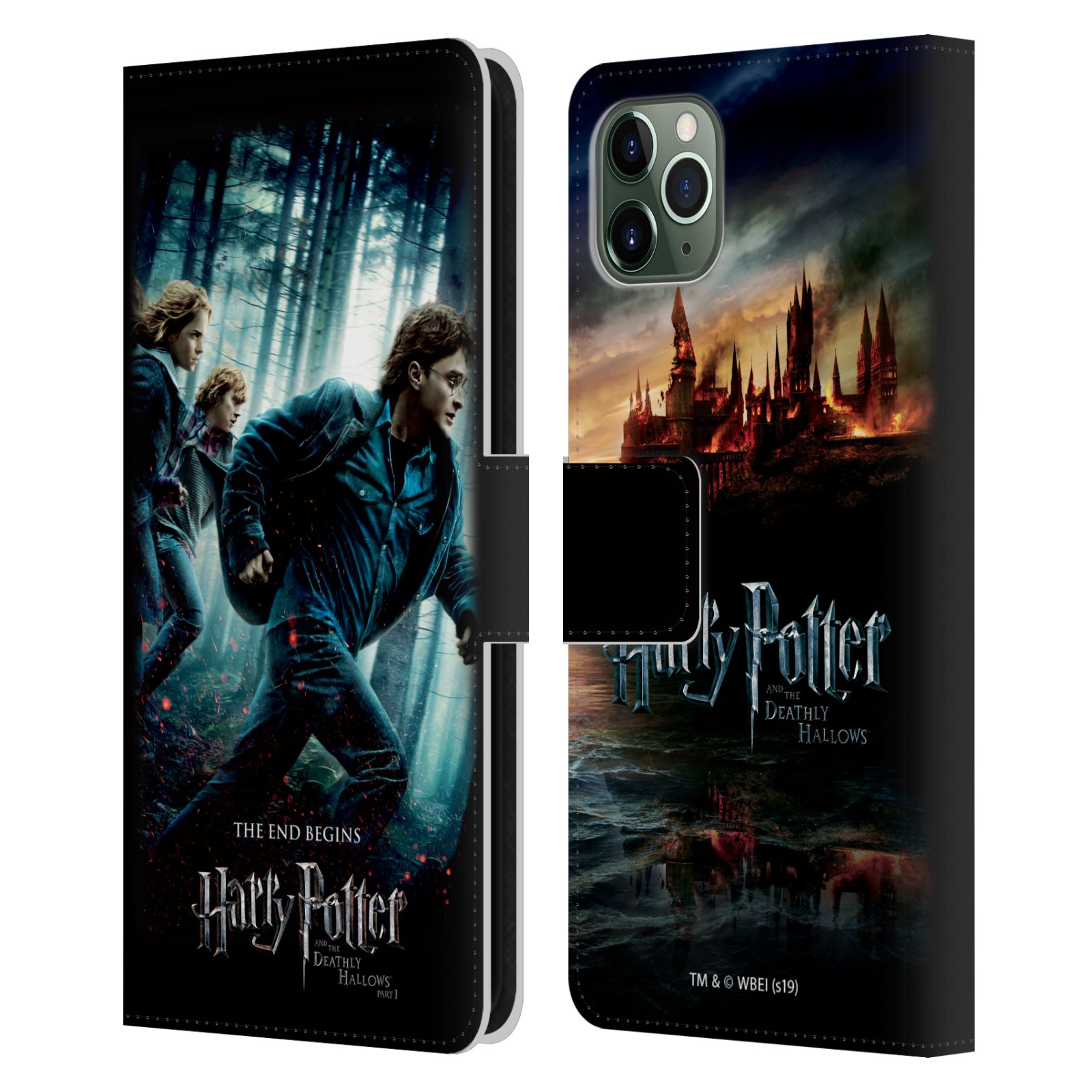 HARRY POTTER DEATHLY HALLOWS VII ÉTUI COQUE EN CUIR POUR APPLE iPHONE TÉLÉPHONES - Photo 8 sur 13