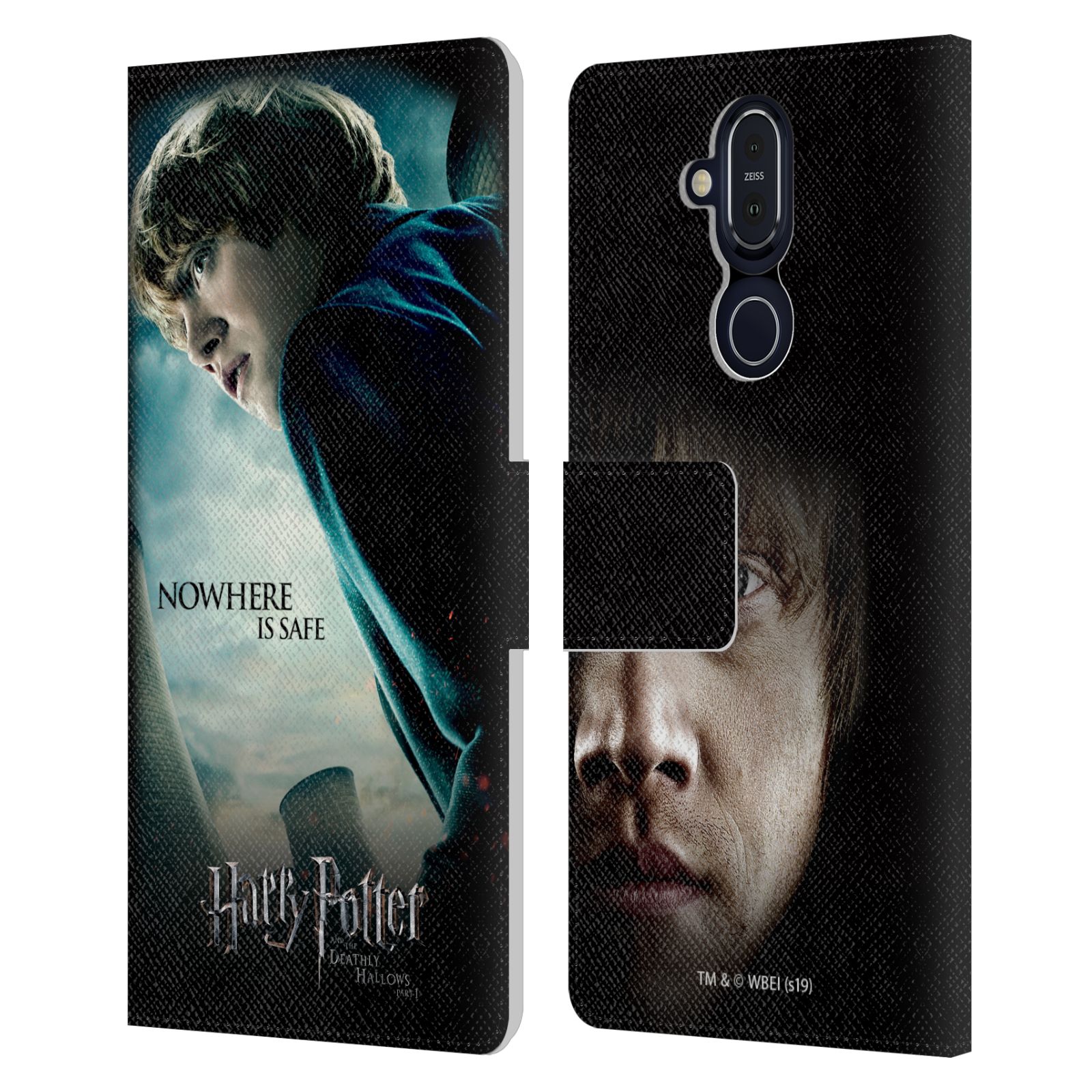 OFFICIAL HARRY POTTER DEATHLY HALLOWS VII LEATHER BOOK CASE FOR NOKIA PHONES - Picture 11 of 13