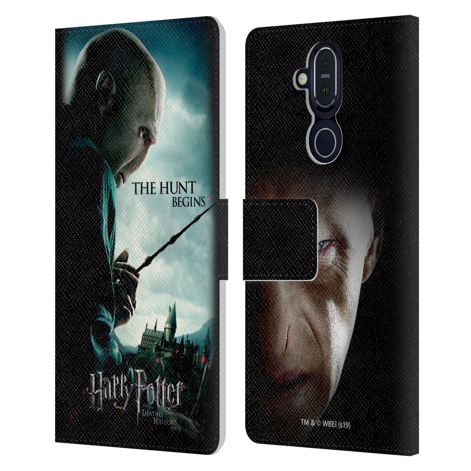 OFFICIAL HARRY POTTER DEATHLY HALLOWS VII LEATHER BOOK CASE FOR NOKIA PHONES - Picture 13 of 13