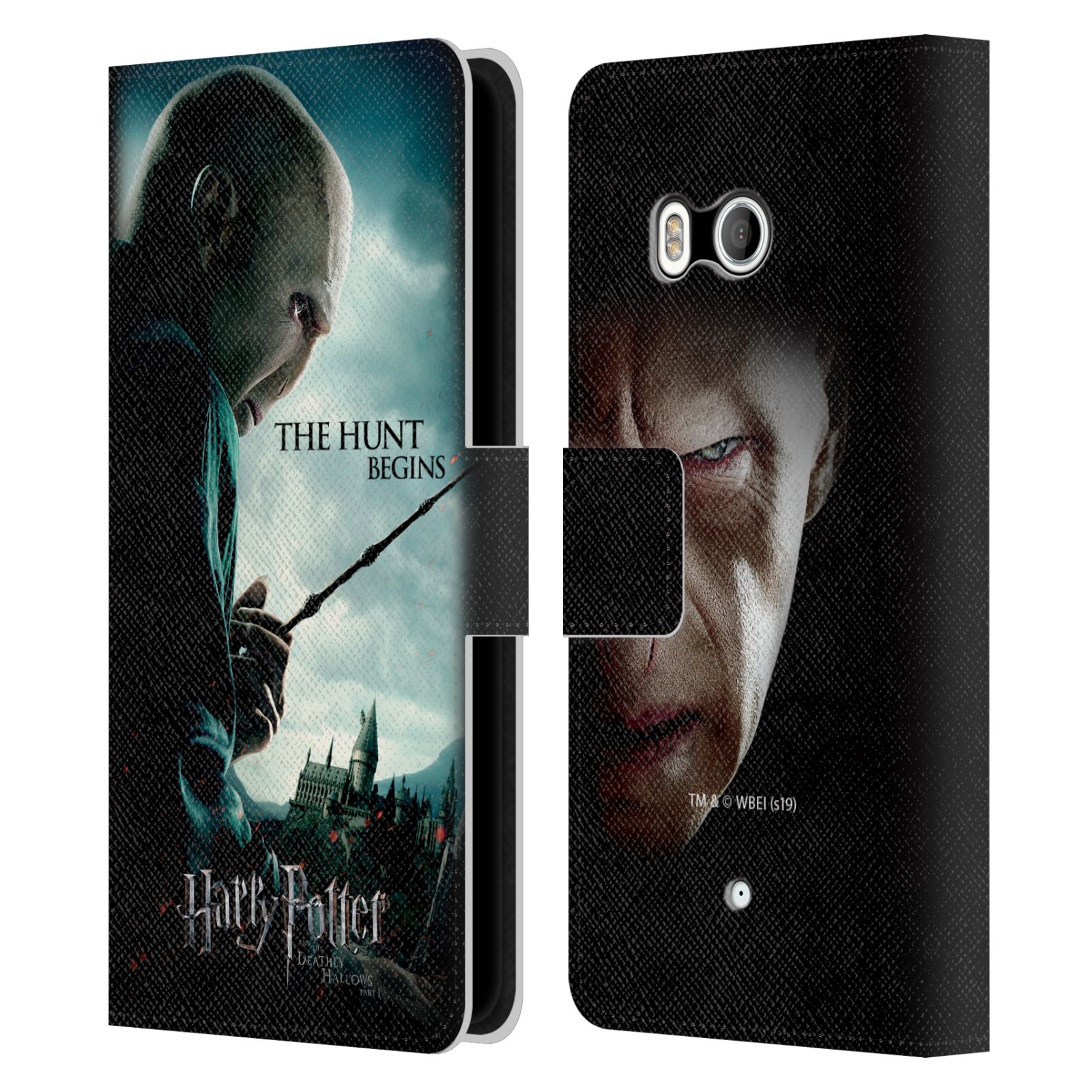 HARRY POTTER DEATHLY HALLOWS VII LEATHER BOOK WALLET CASE FOR HTC PHONES 1 - Picture 7 of 7