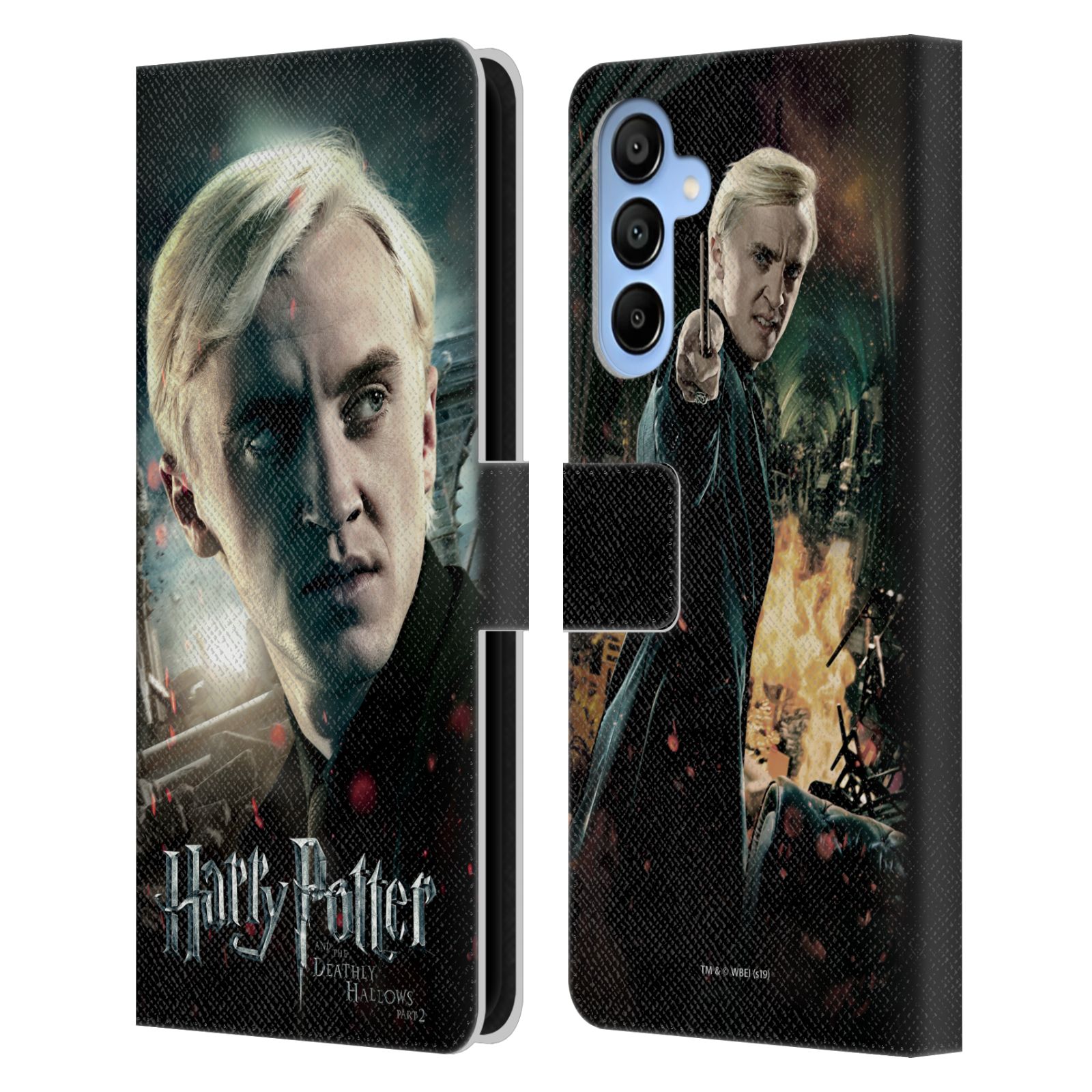 Draco Malfoy Leather Wallet Case for Galaxy A16 5G