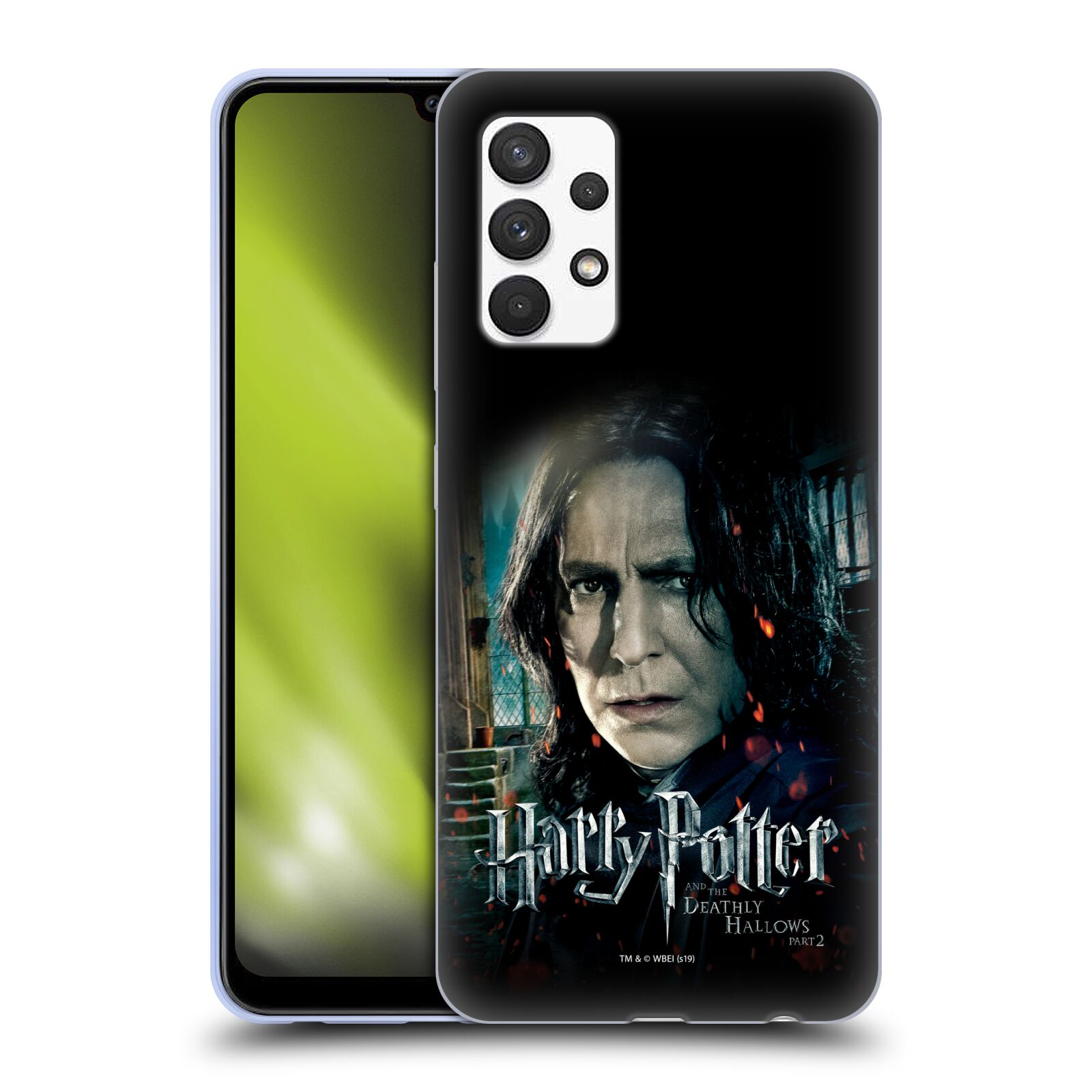 Silikonové pouzdro na mobil Samsung Galaxy A32 4G - Harry Potter a Relikvie smrti - Severus Snape (Silikonový kryt, obal, pouzdro na mobilní telefon Samsung Galaxy A32 4G s licencovaným motivem Harry Potter a Relikvie smrti - Severus Snape)