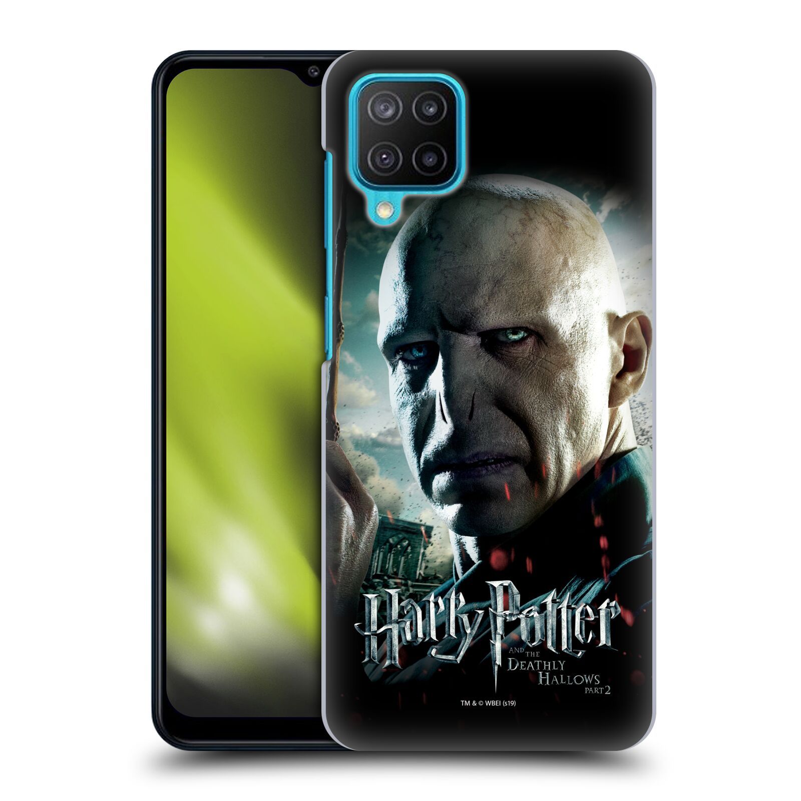 Plastové pouzdro na mobil Samsung Galaxy M12 - Harry Potter a Relikvie smrti - Lord Voldemort (Plastový kryt, pouzdro, obal na mobilní telefon Samsung Galaxy M12 (SM-M127F) s licencovaným motivem Harry Potter a Relikvie smrti - Lord Voldemort)
