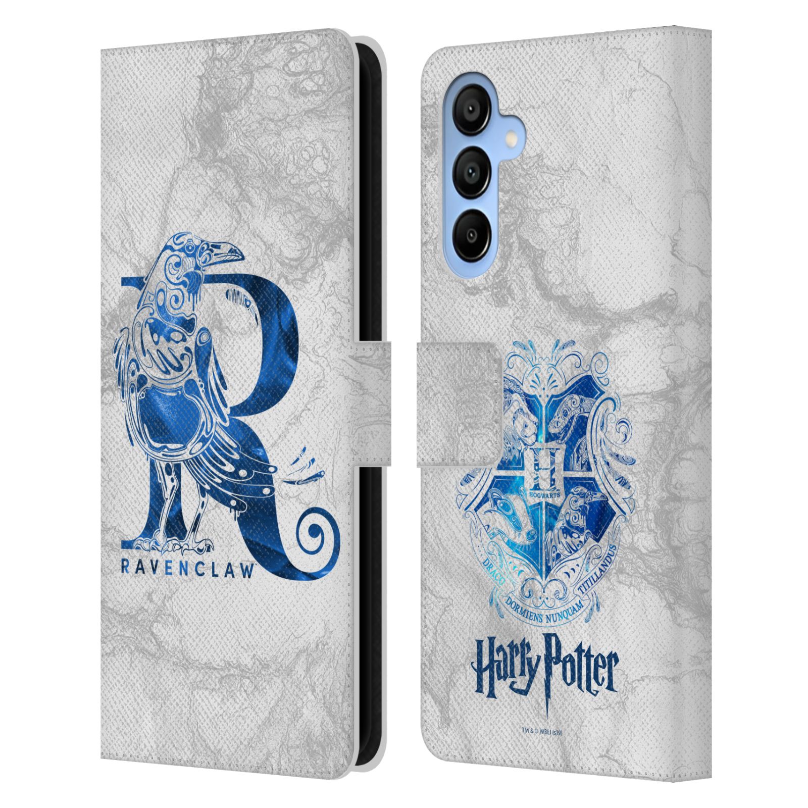 Ravenclaw Aguamenti Leather Wallet Case for Galaxy A16 5G