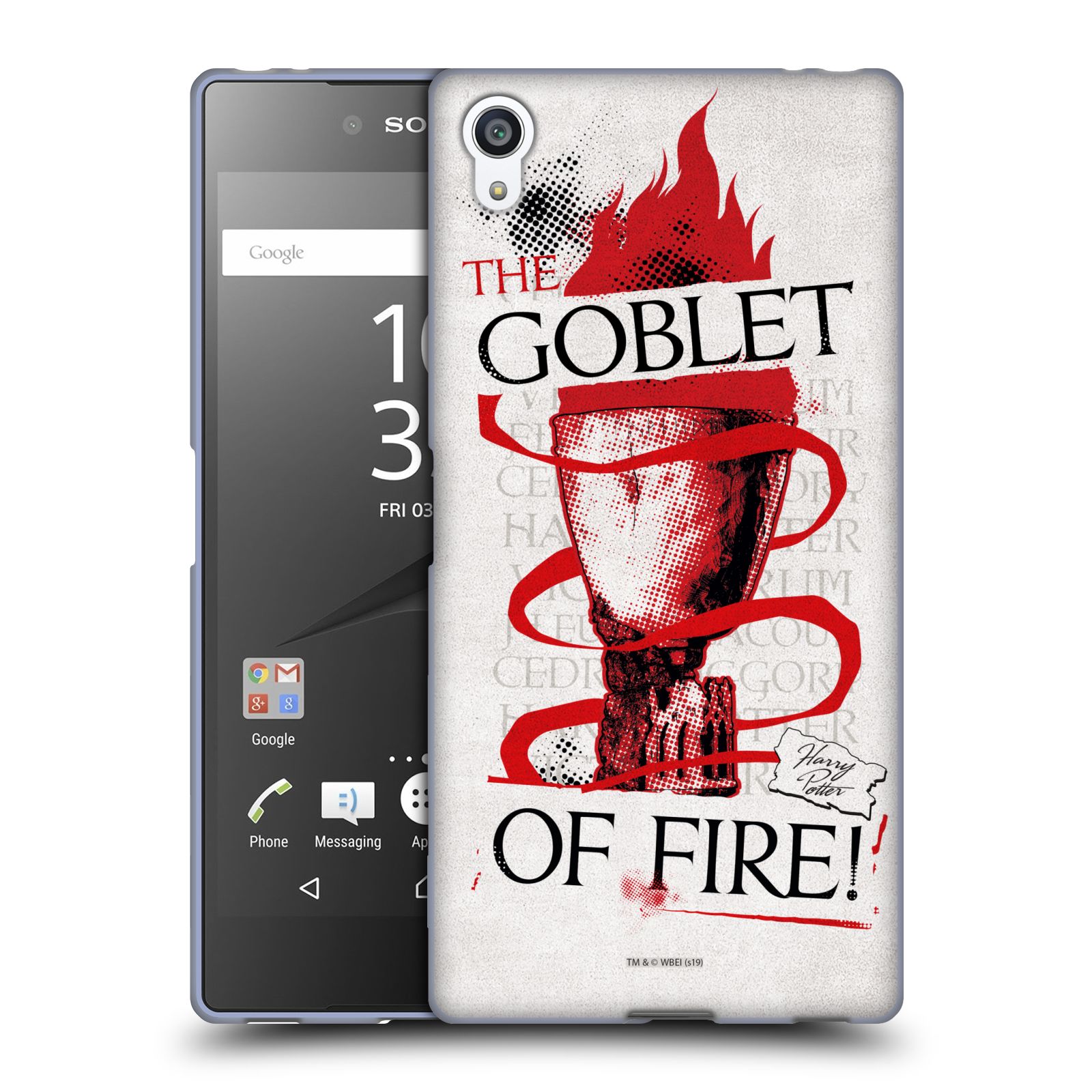 OFFICIAL HARRY POTTER GOBLET OF FIRE I SOFT GEL CASE FOR SONY PHONES 2 - Picture 9 of 10
