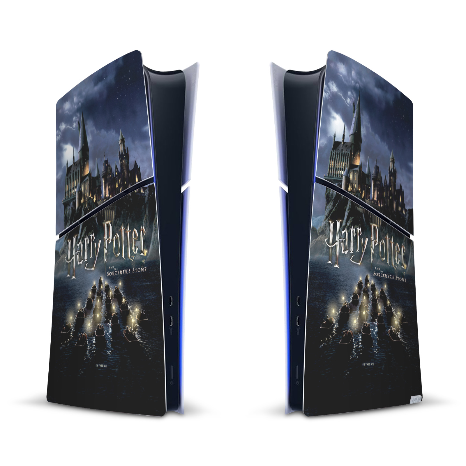 HARRY POTTER GRAPHICS VINYL SKIN FOR SONY PS5 SLIM DIGITAL EDITION CONSOLE