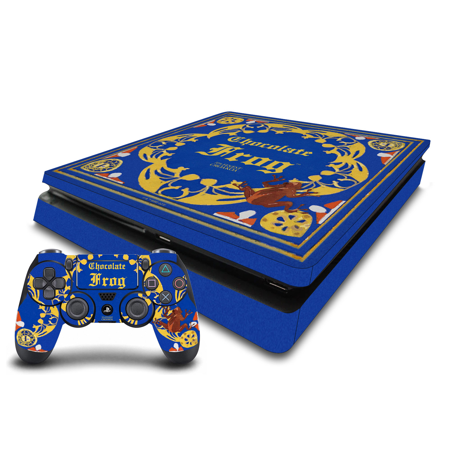 OFFIZIELLE HARRY POTTER GRAFIKEN VINYL SKIN FOR PS4 SLIM CONSOLE & DUALSHOCK 4 - Picture 18 of 19