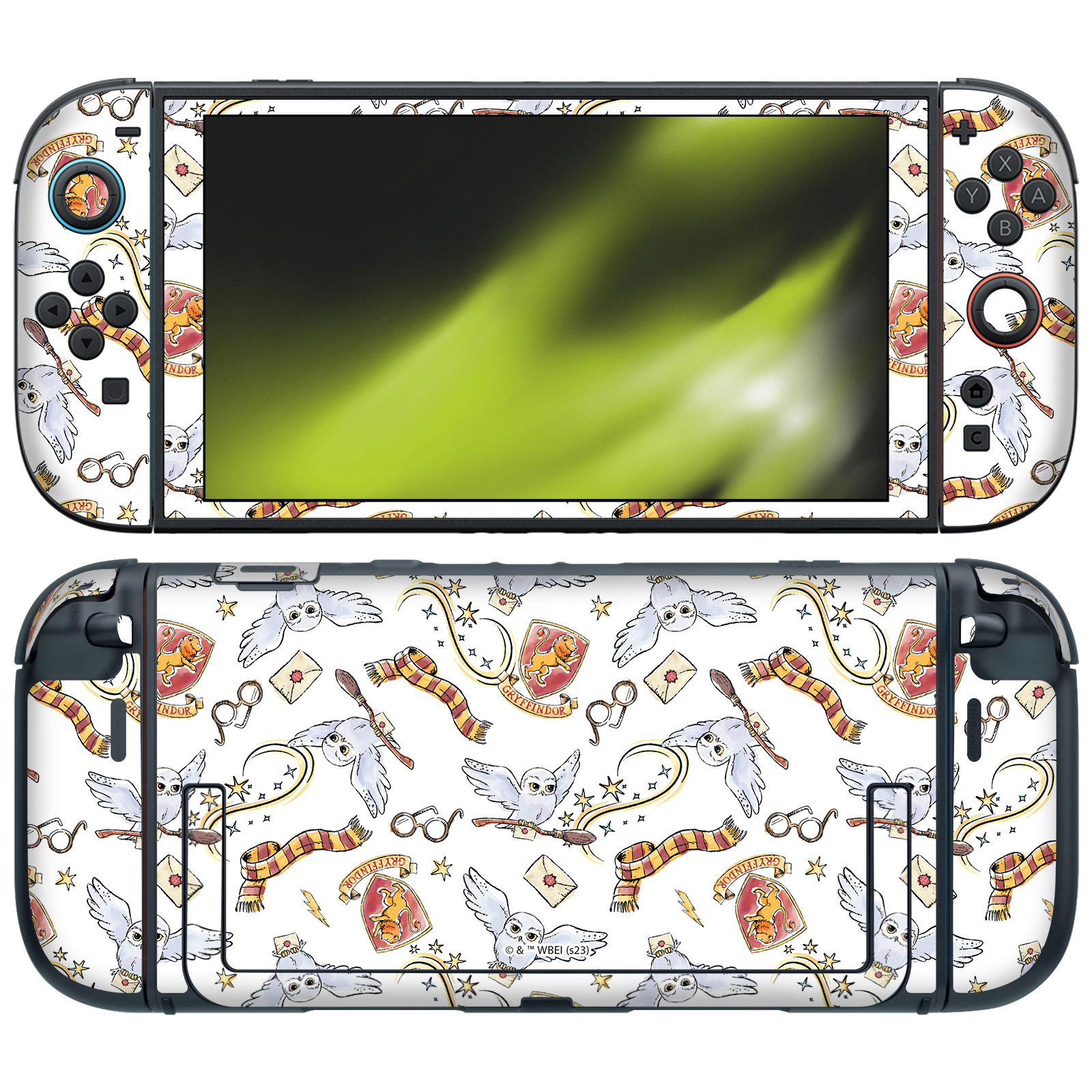 Hedwig Owl Pattern Gaming Skin for Nintendo Switch 2