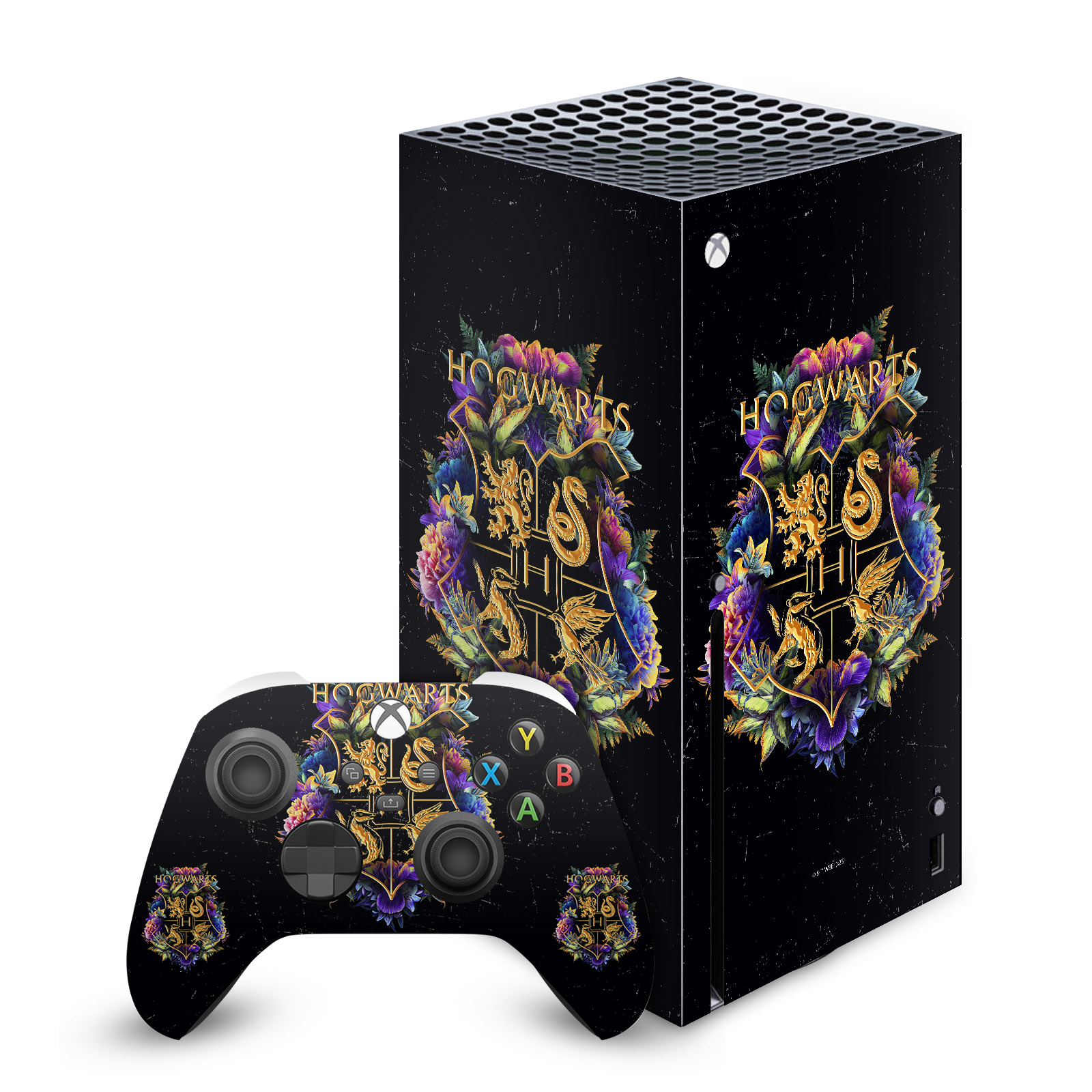 Hogwarts Crest Gaming Skin for Xbox Series X Console + Controller