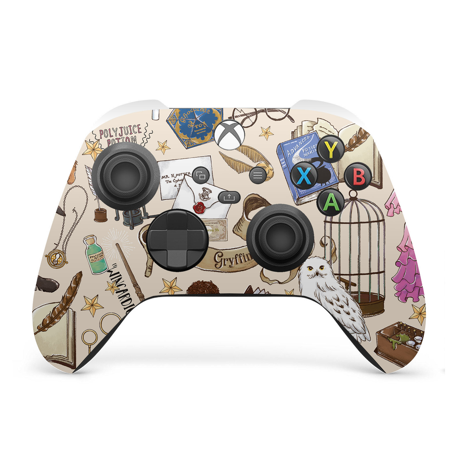 Hogwarts Pattern Gaming Skin for Xbox Series X/S Controller