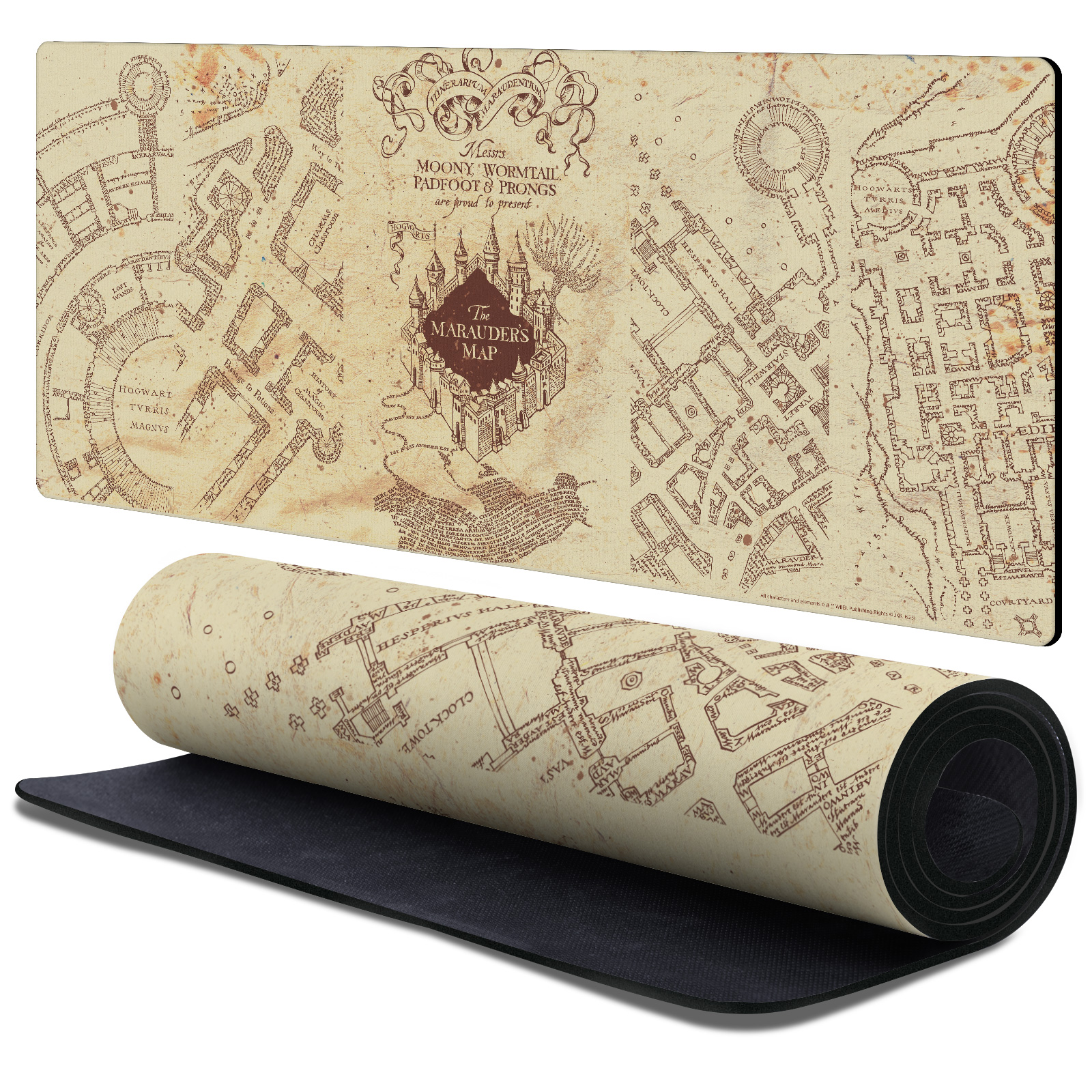 The Marauder's Map Desk Mat for Large · 90 × 40 cm