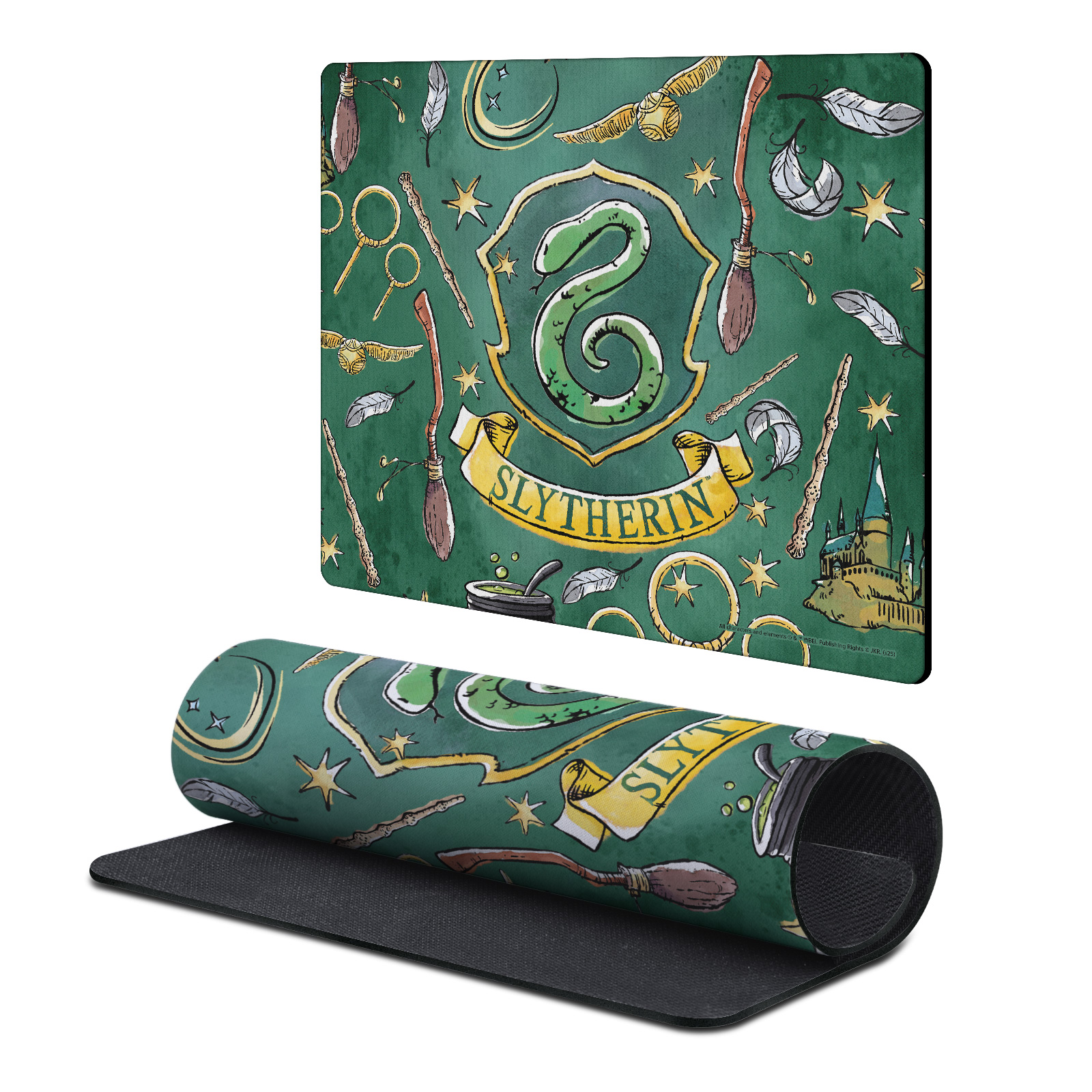 Slytherin Mouse Mat for 25 × 30 cm