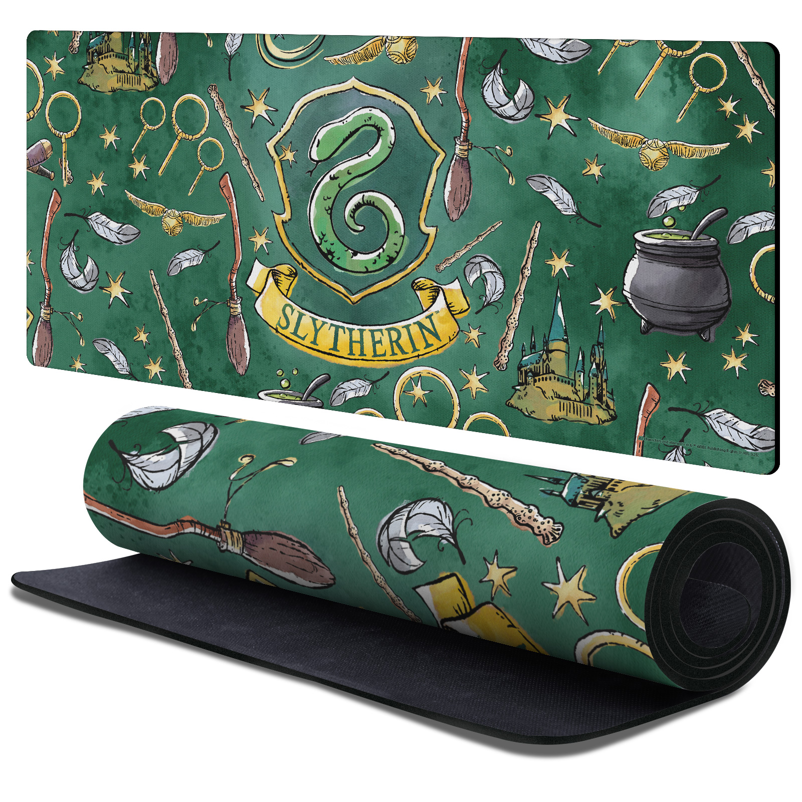 Slytherin Desk Mat for Large · 90 × 40 cm