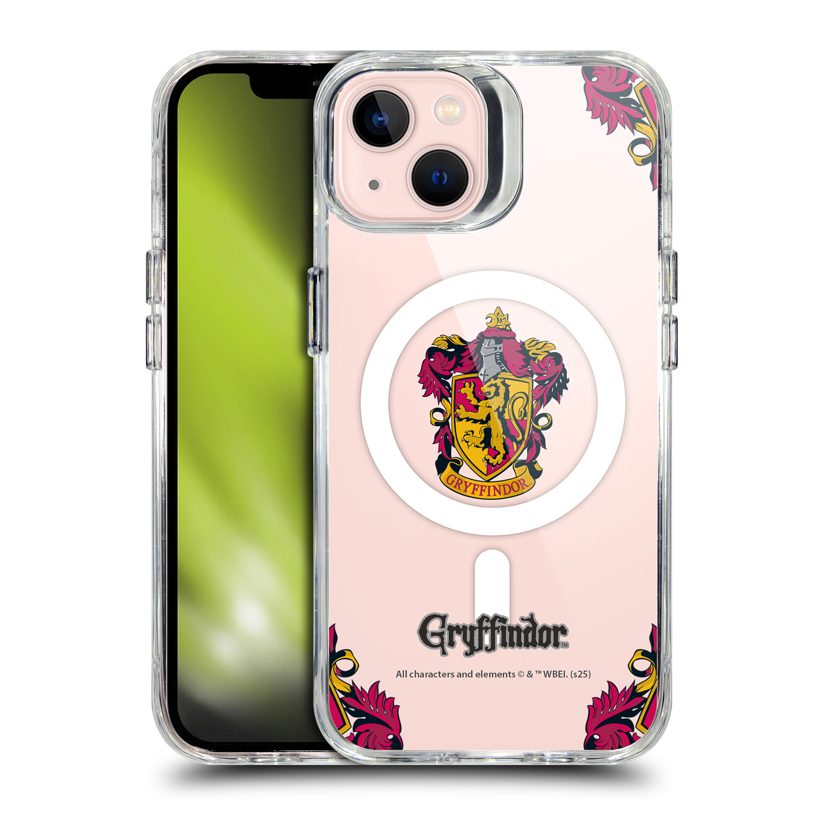Gryffindor Clear MagSafe Case for iPhone 13