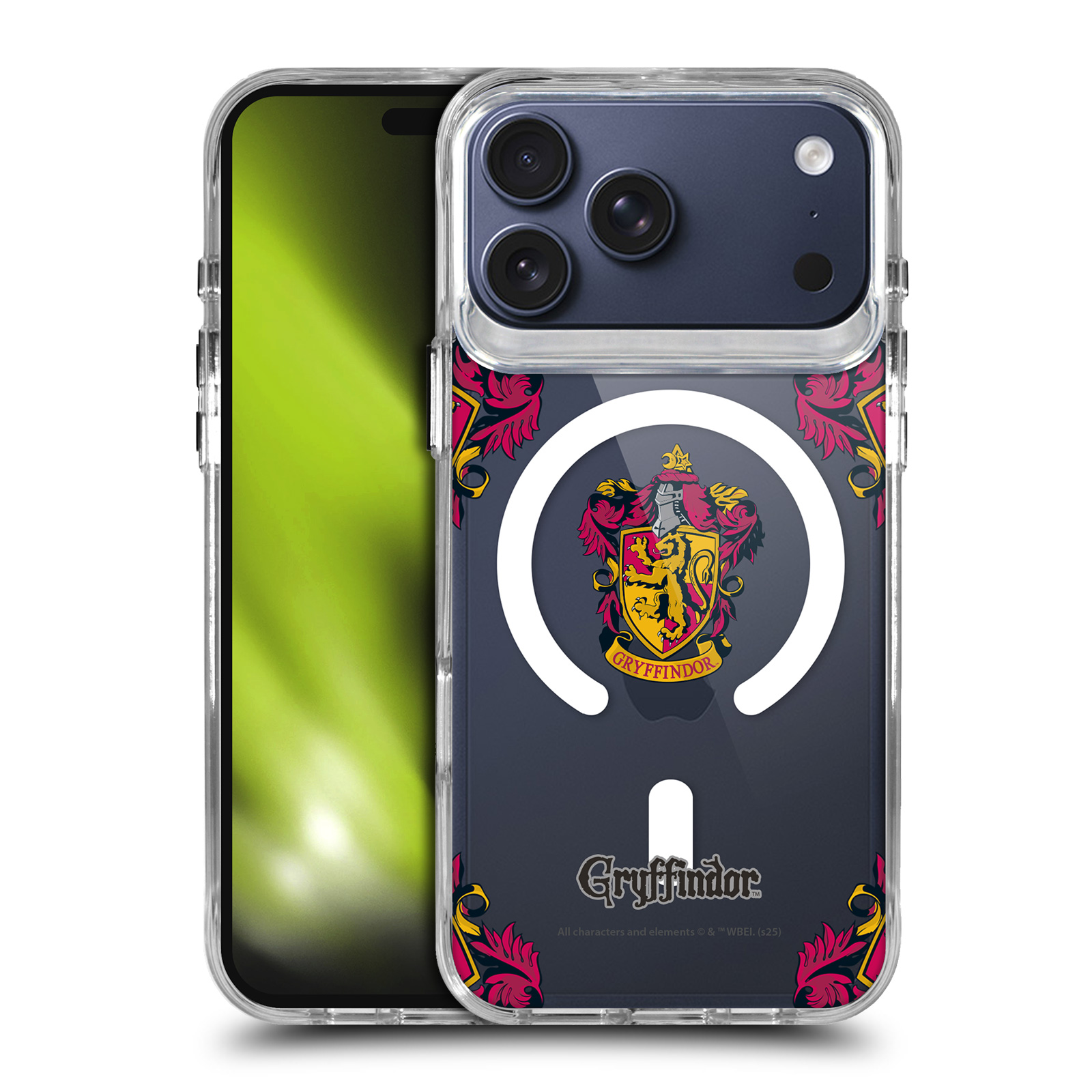 Gryffindor Clear MagSafe Case for iPhone 17 Pro Max