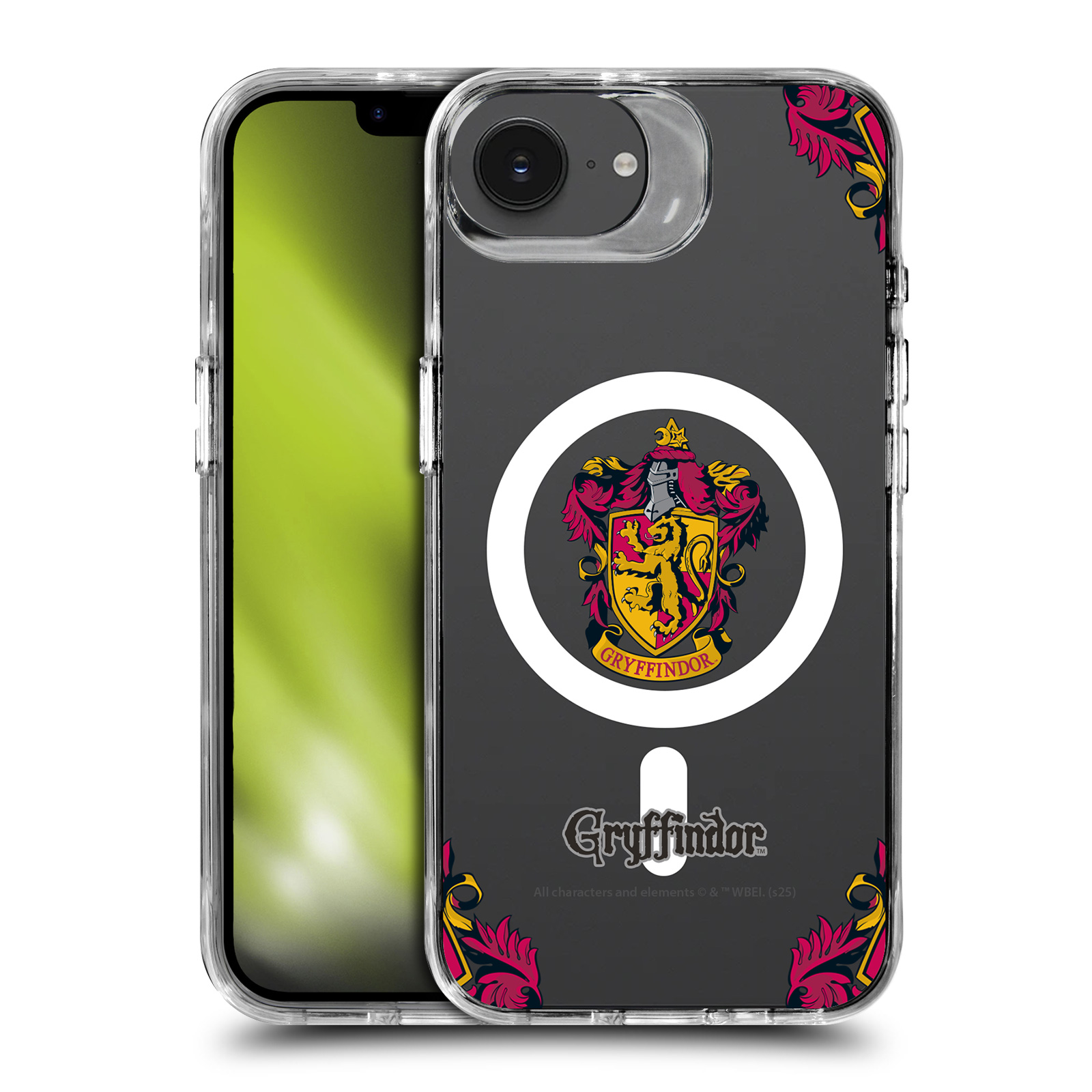 Gryffindor Clear MagSafe Case for iPhone SE (4th gen)