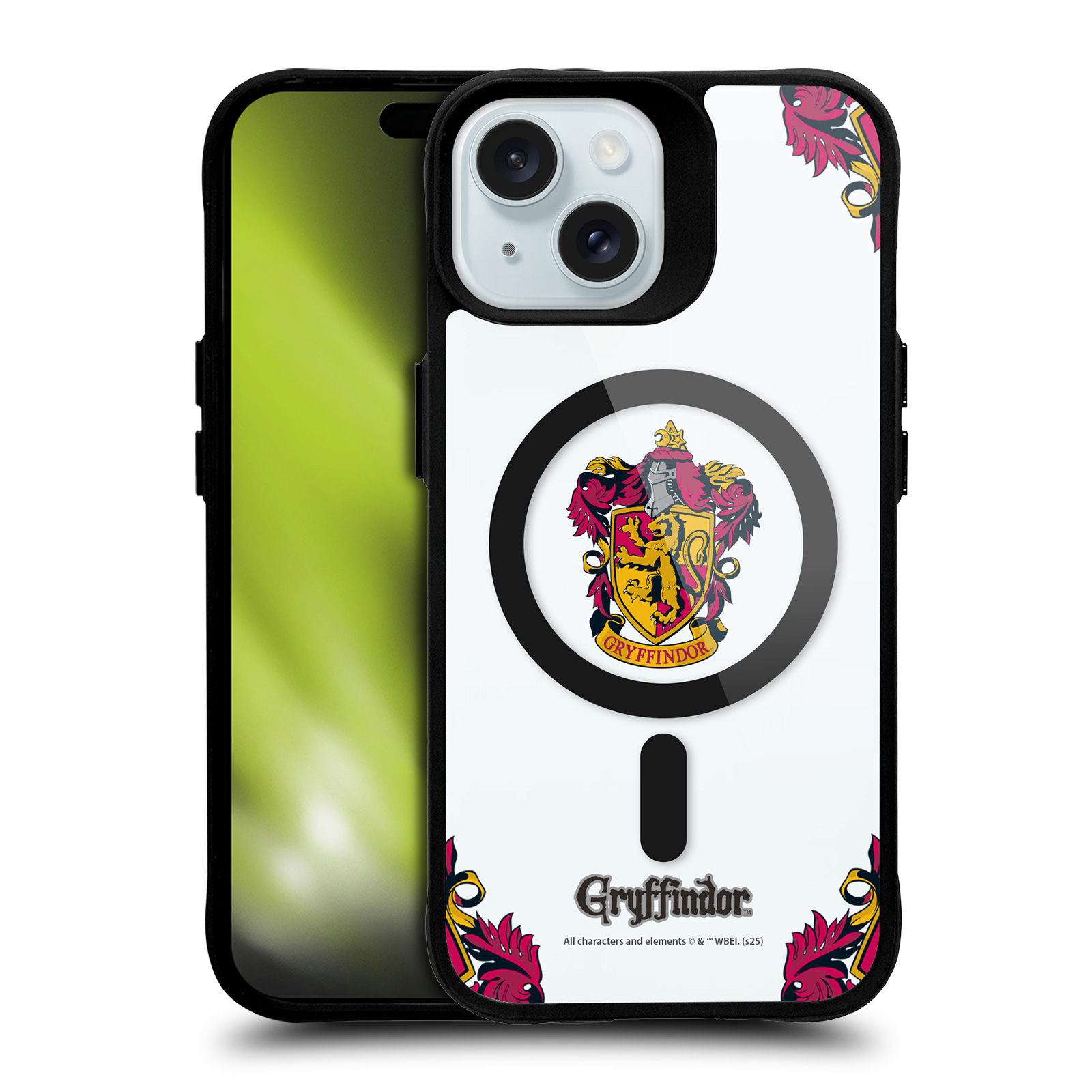 Gryffindor Black MagSafe Case for iPhone 15