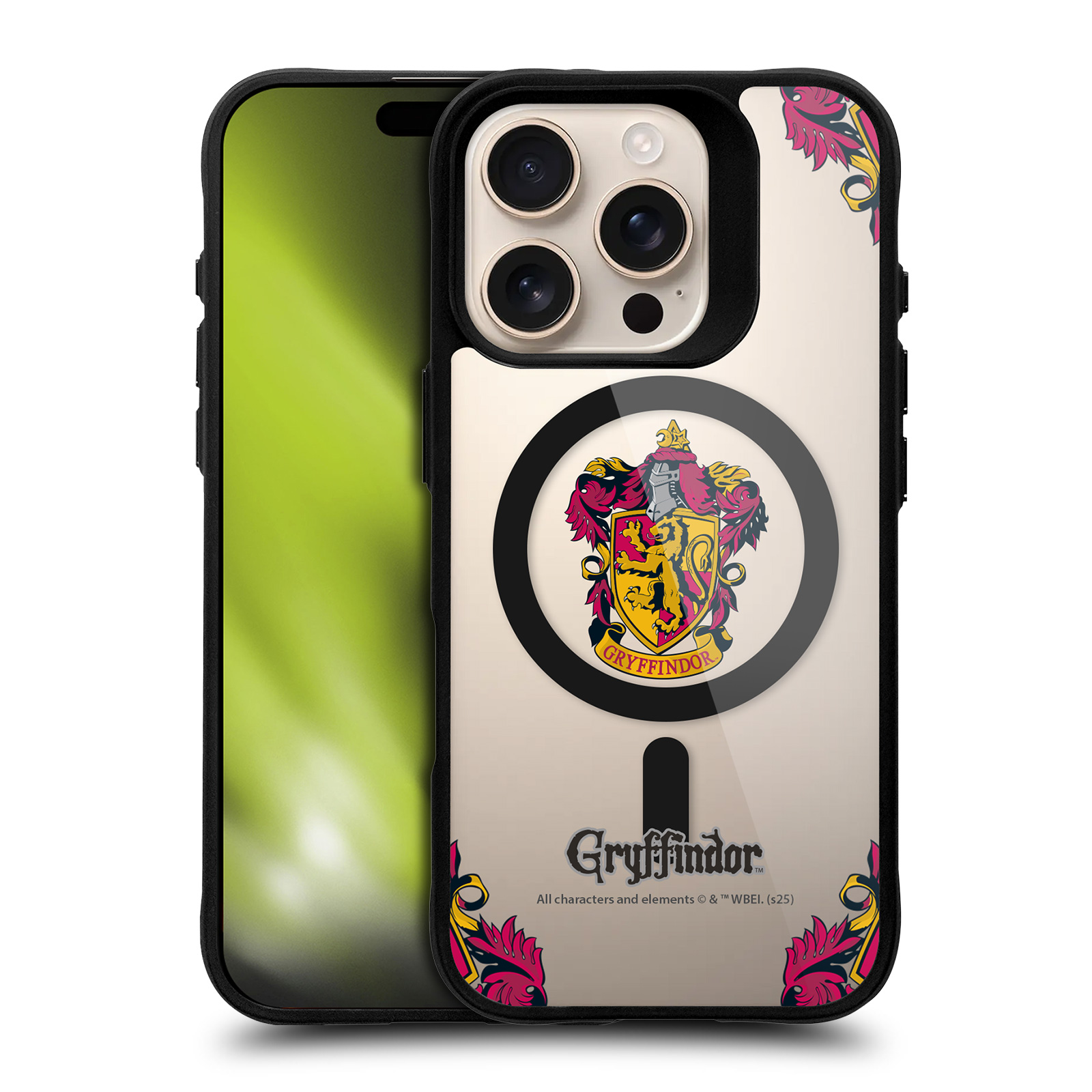 Gryffindor Black MagSafe Case for iPhone 16 Pro
