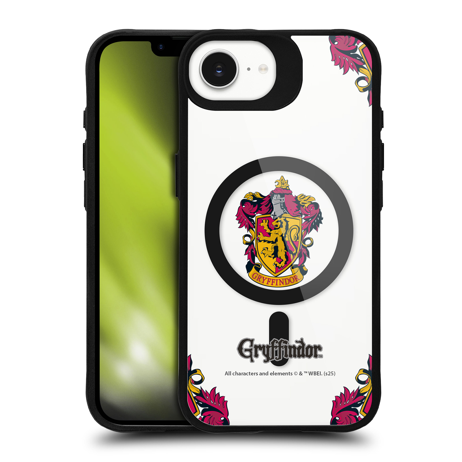Gryffindor Black MagSafe Case for iPhone SE (4th gen)