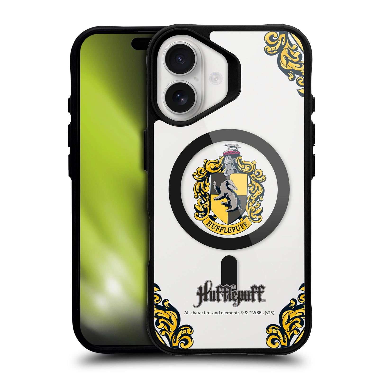 Hufflepuff Black MagSafe Case for iPhone 16