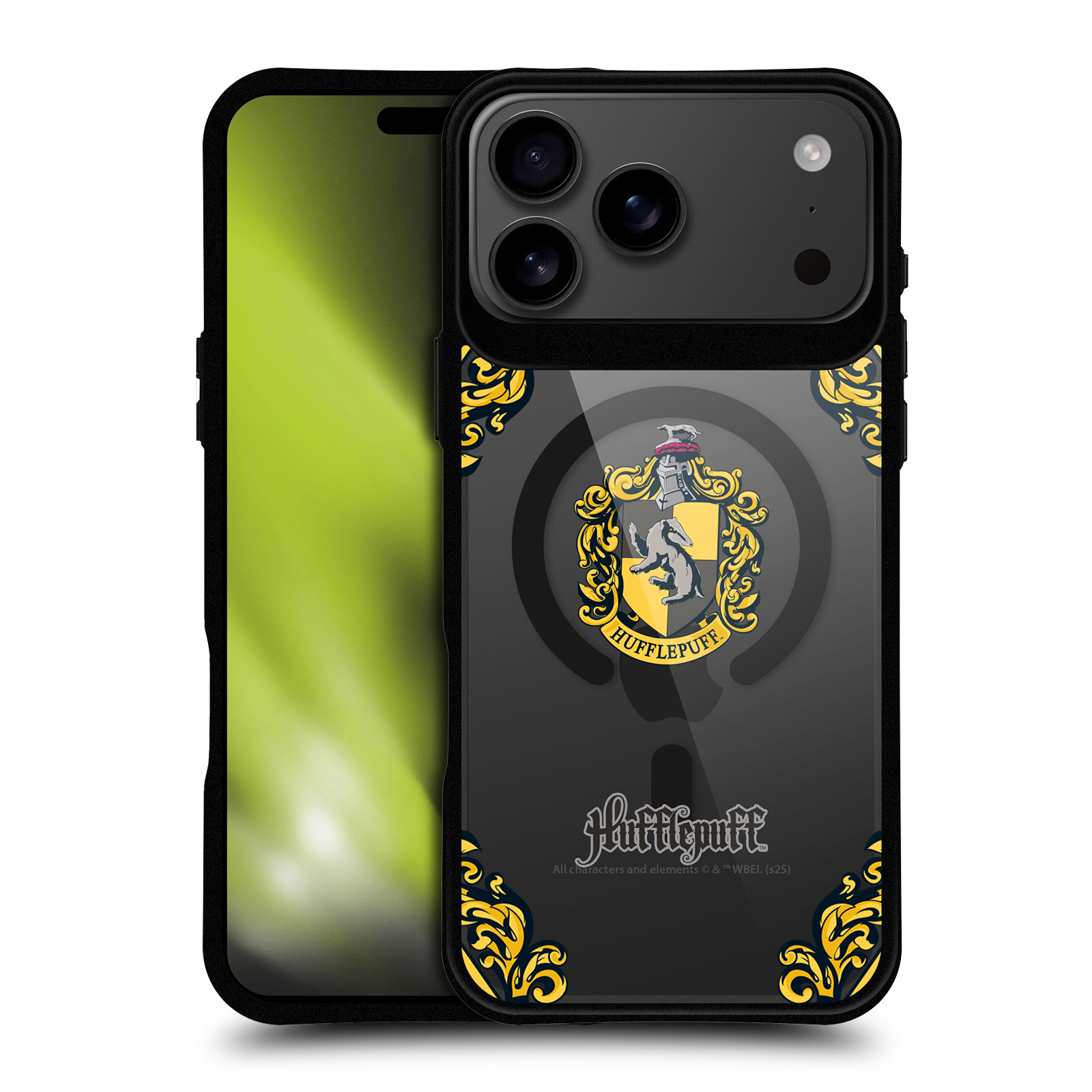 Hufflepuff Black MagSafe Case for iPhone 17 Pro Max