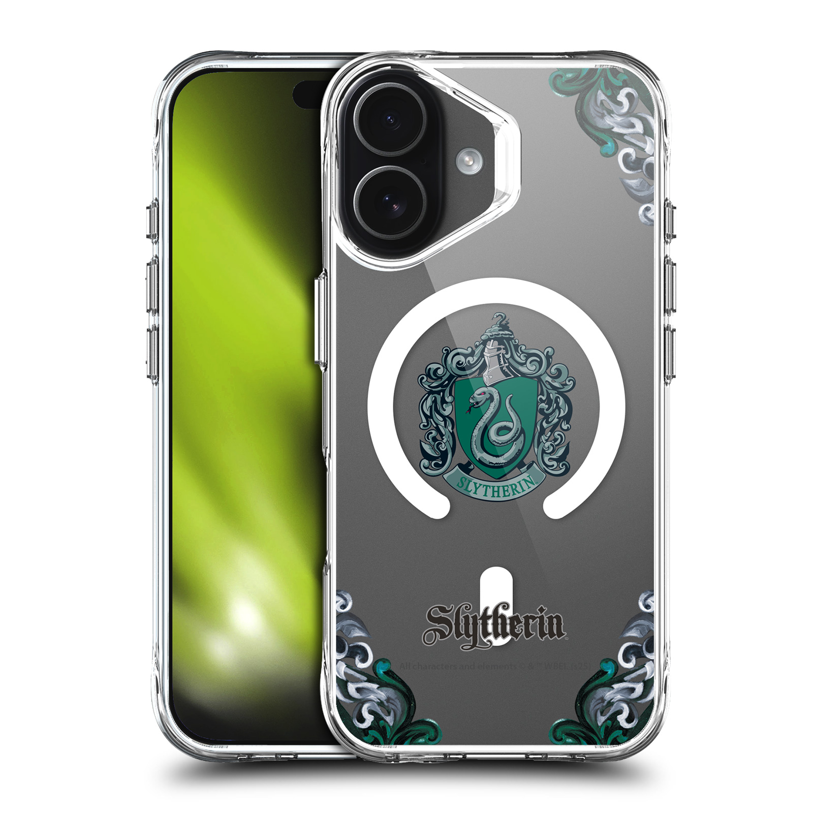 Slytherin Clear MagSafe Case for iPhone 17