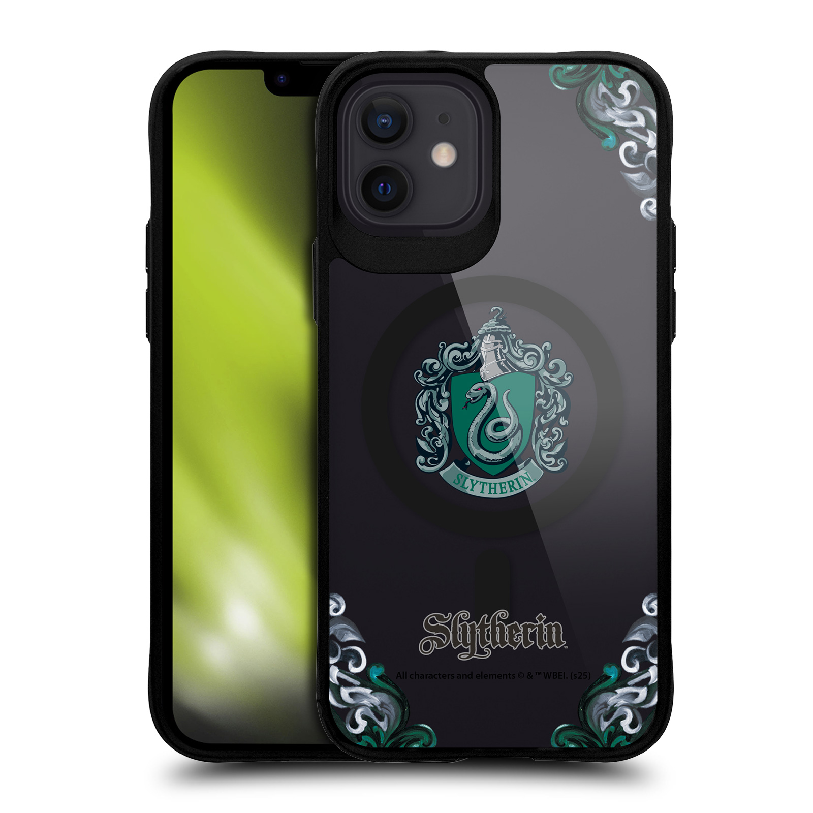 Slytherin Black MagSafe Case for iPhone 12 / 12 Pro