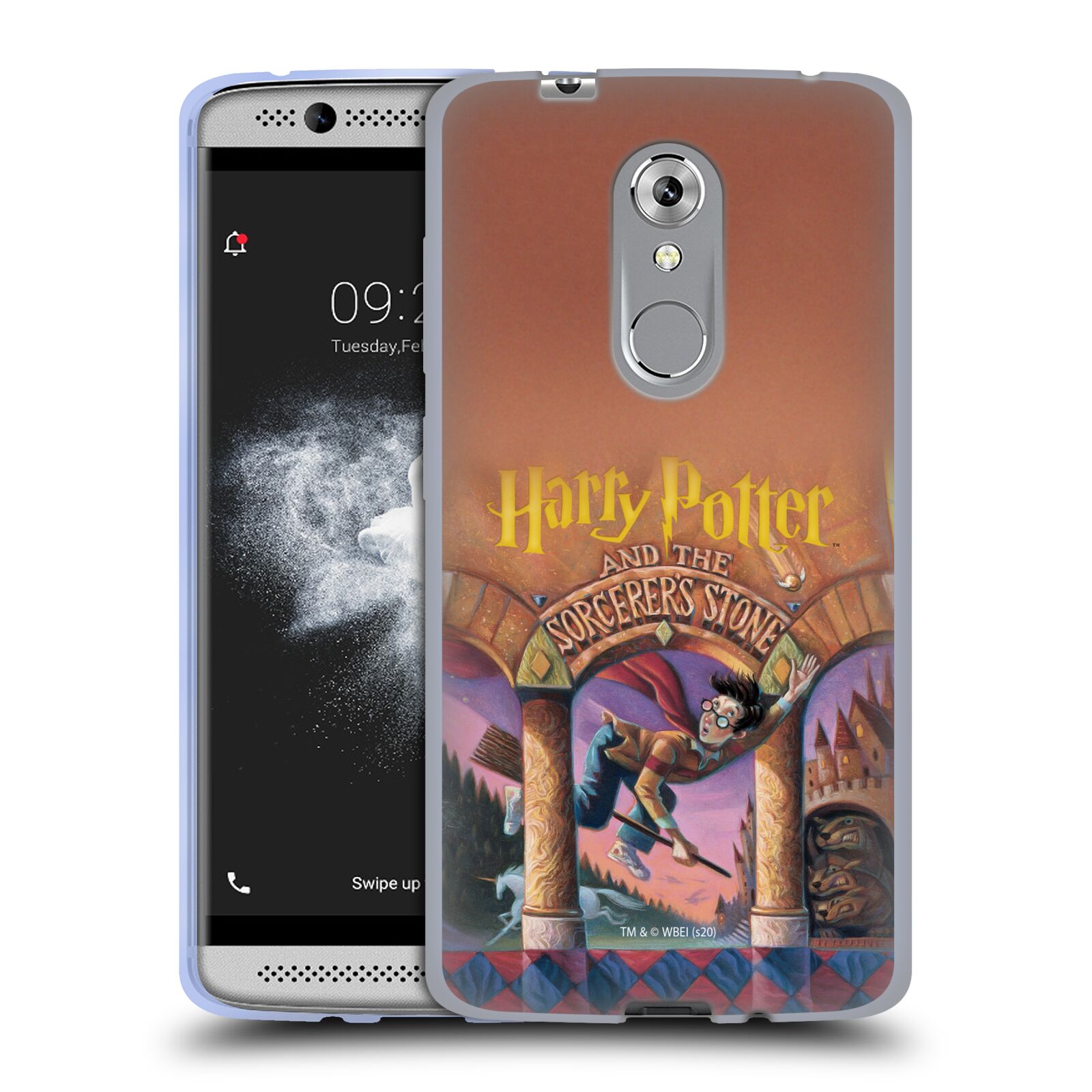 OFFICIAL HARRY POTTER LITERARY COVERS SOFT GEL CASE FOR ZTE PHONES