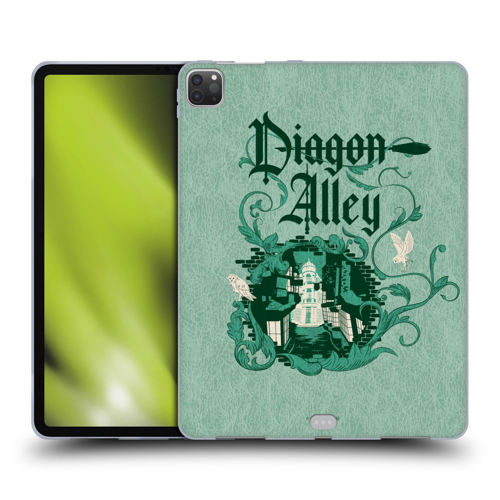 OFFICIAL HARRY POTTER LOCATIONS TYPOGRAPHY GEL CASE FOR APPLE SAMSUNG KINDLE - Picture 8 of 14
